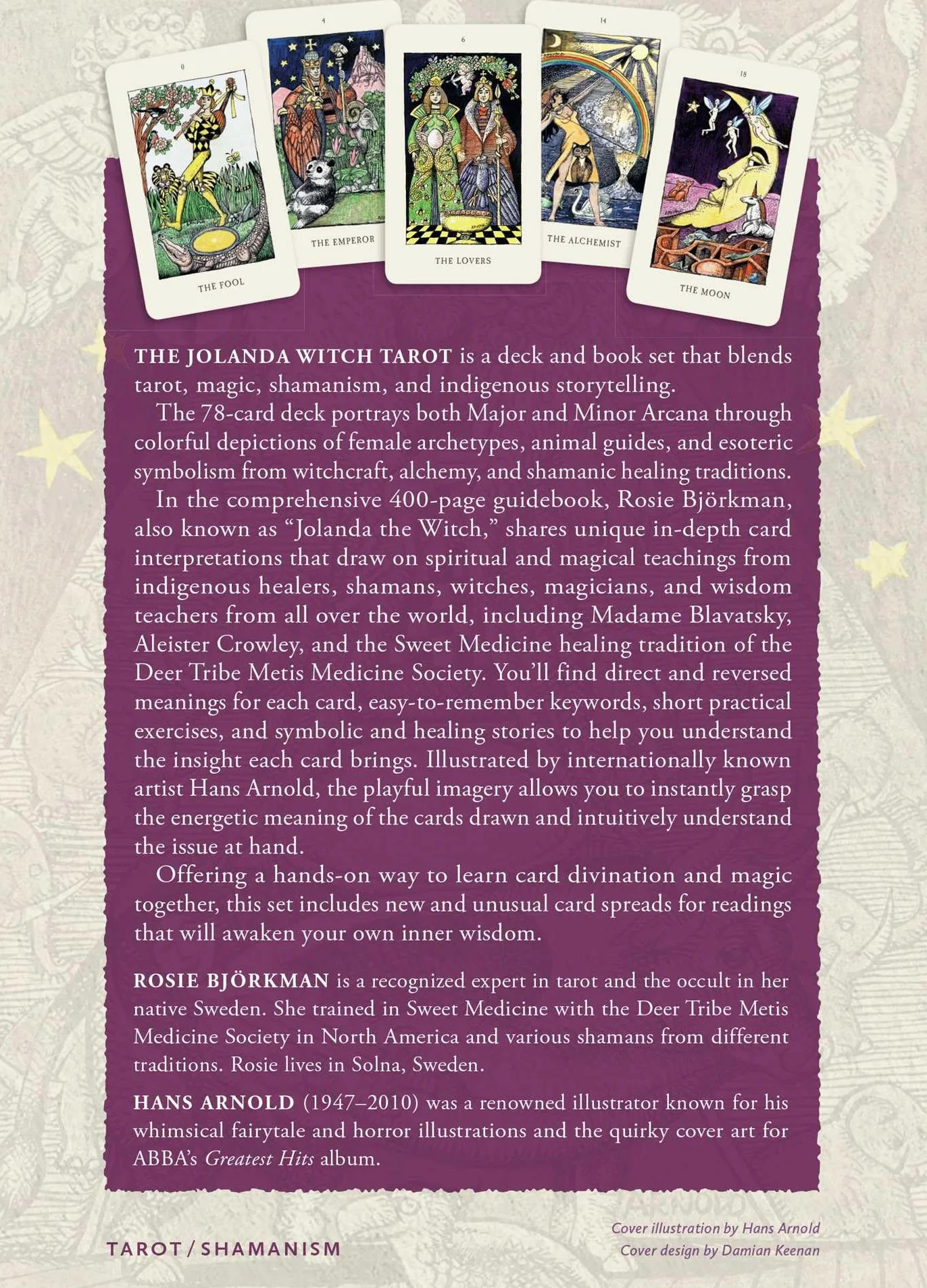 The Jolanda Witch Tarot: The Healing Art of Magic