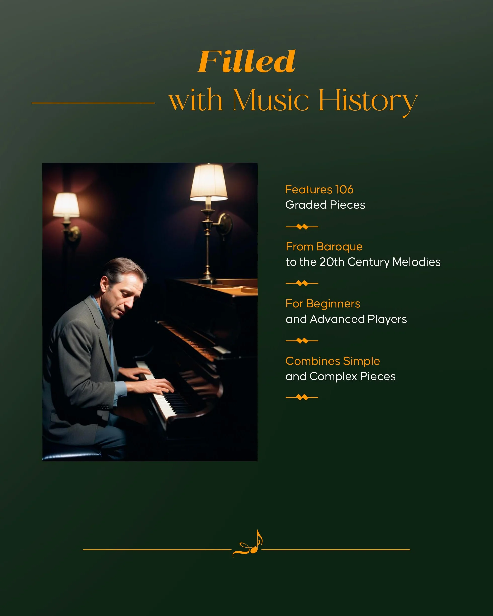 The Classical Piano Solos Collection: 106 Graded Pieces from Baroque to the 20th C. Compiled & Edited by Low/Schumann/Siagian