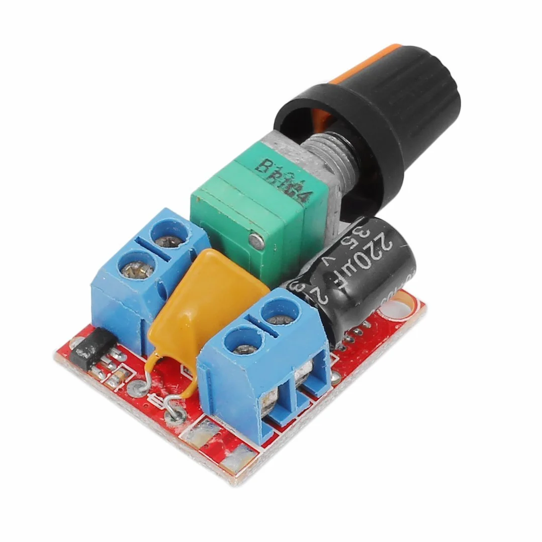Regulator prędkości silnika DC 3V-35V 5A Sterownik PWM Stepless DC 3V 6V 12V 24V 35V Zmienny regulator napięcia Regulator