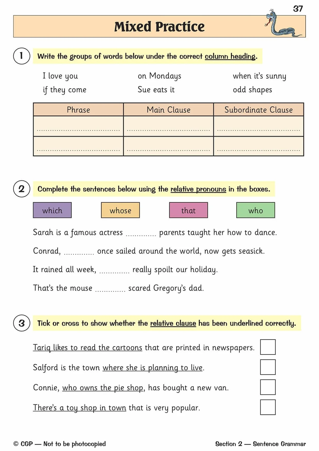 KS2 English Grammar Punctuation and Spelling Workbook Ages 7-11