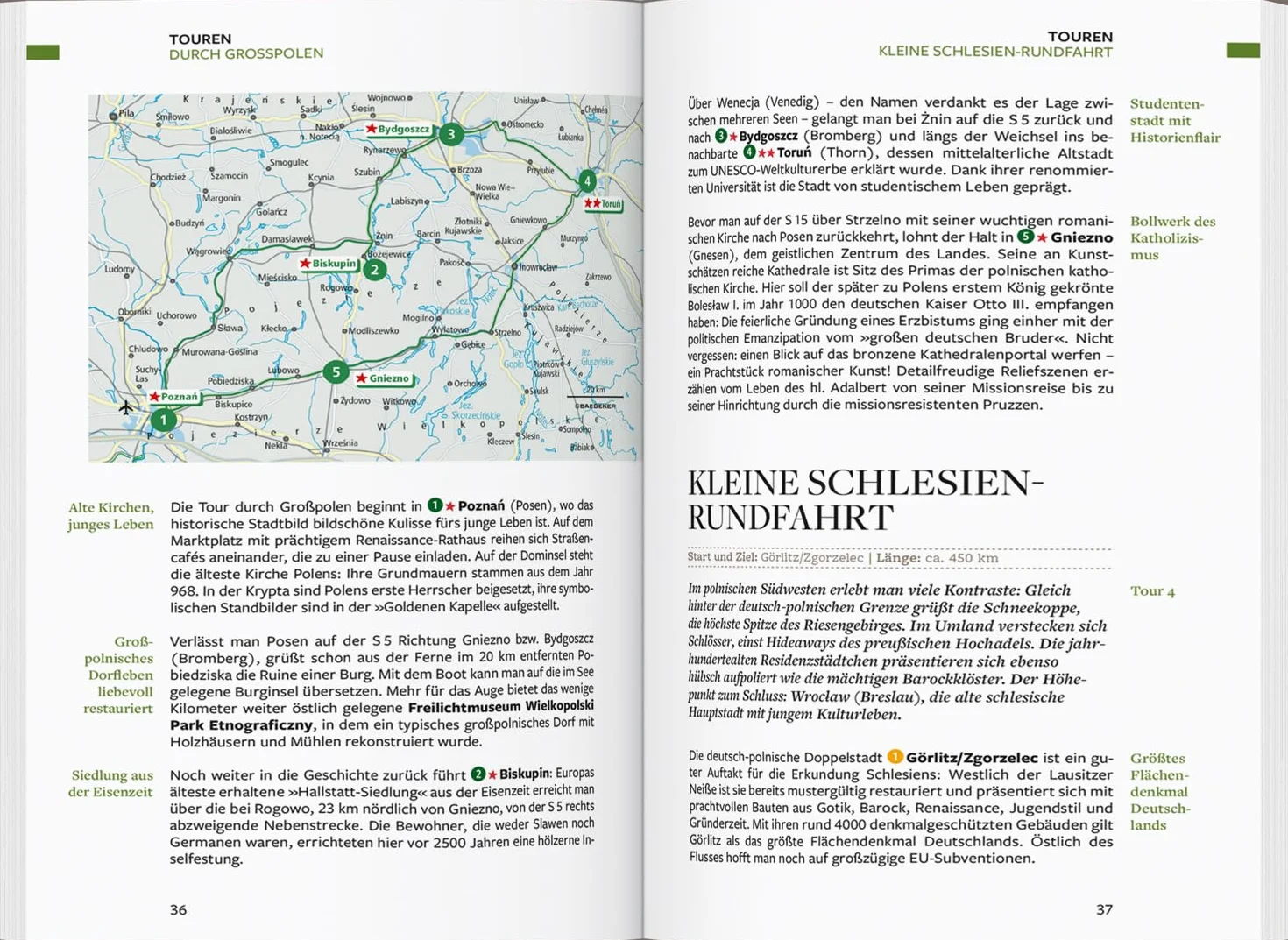 Baedeker Reiseführer Polen mit praktischer Karte EASY ZIP