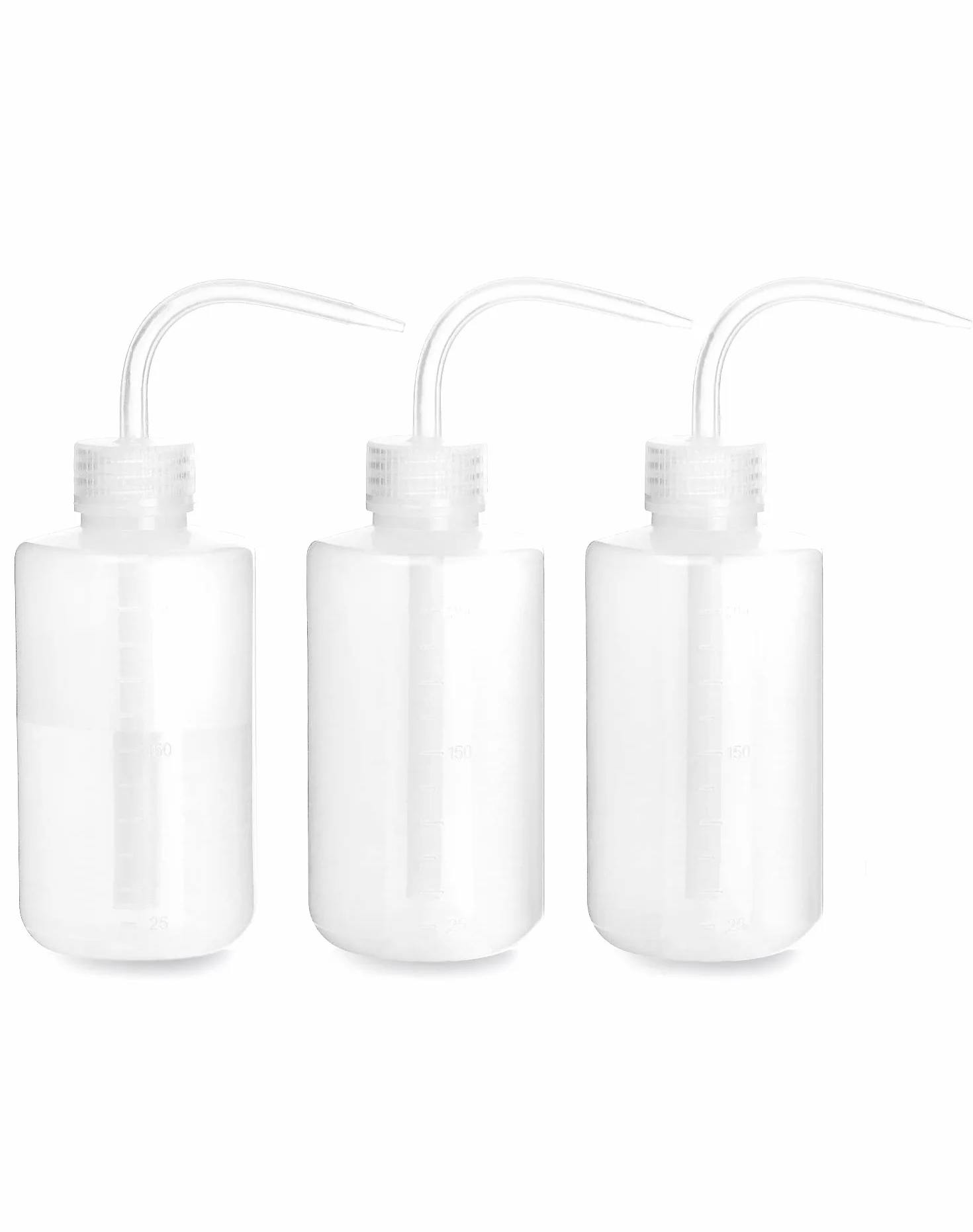 QWORK® 3 sztuki butelka do wyciskania 250 ml, plastikowe butelki na płyn, bezpieczna butelka do wyciskania, narzędzia do podlewania