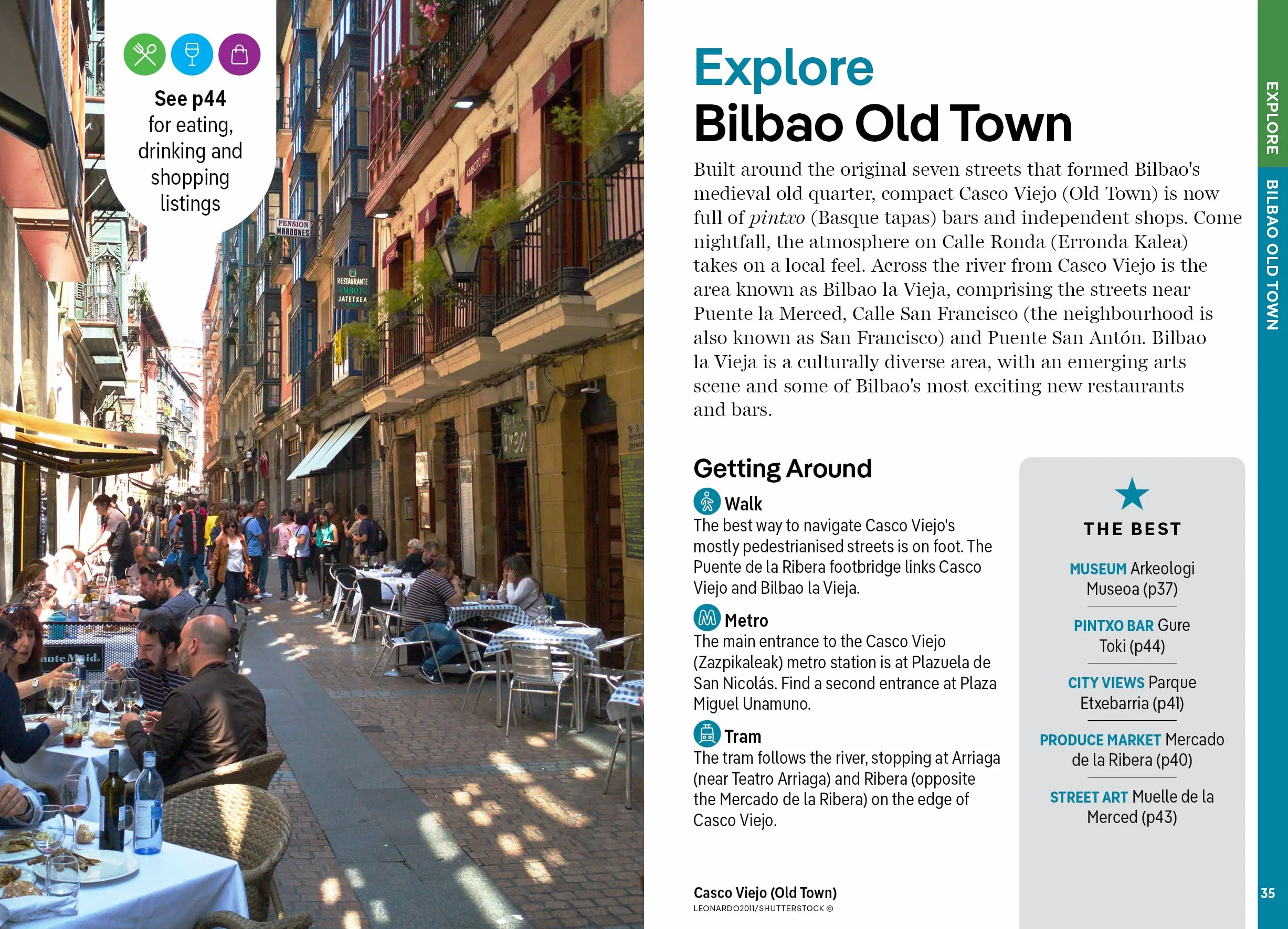 Pocket Bilbao & San Sebastian 5ed: Top Sights & Walking Tours, Arkeologi Museoa, Puente Colgante, Monte Igueldo