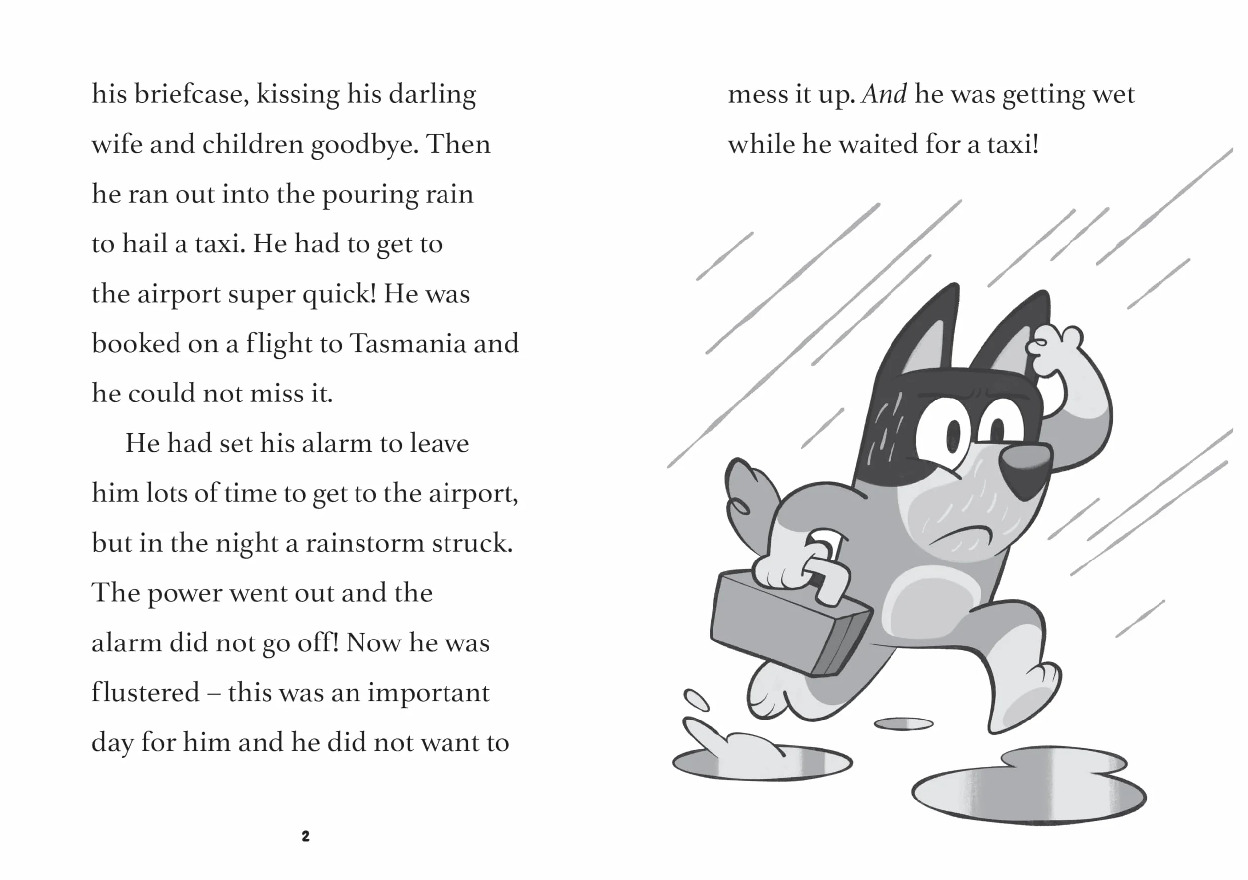 Bluey: Taxi: An Illustrated Chapter Book