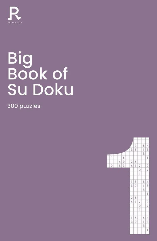 Big Book of Su Doku Book 1: A Bumper Sudoku Book for Adults Containing 300 Puzzles