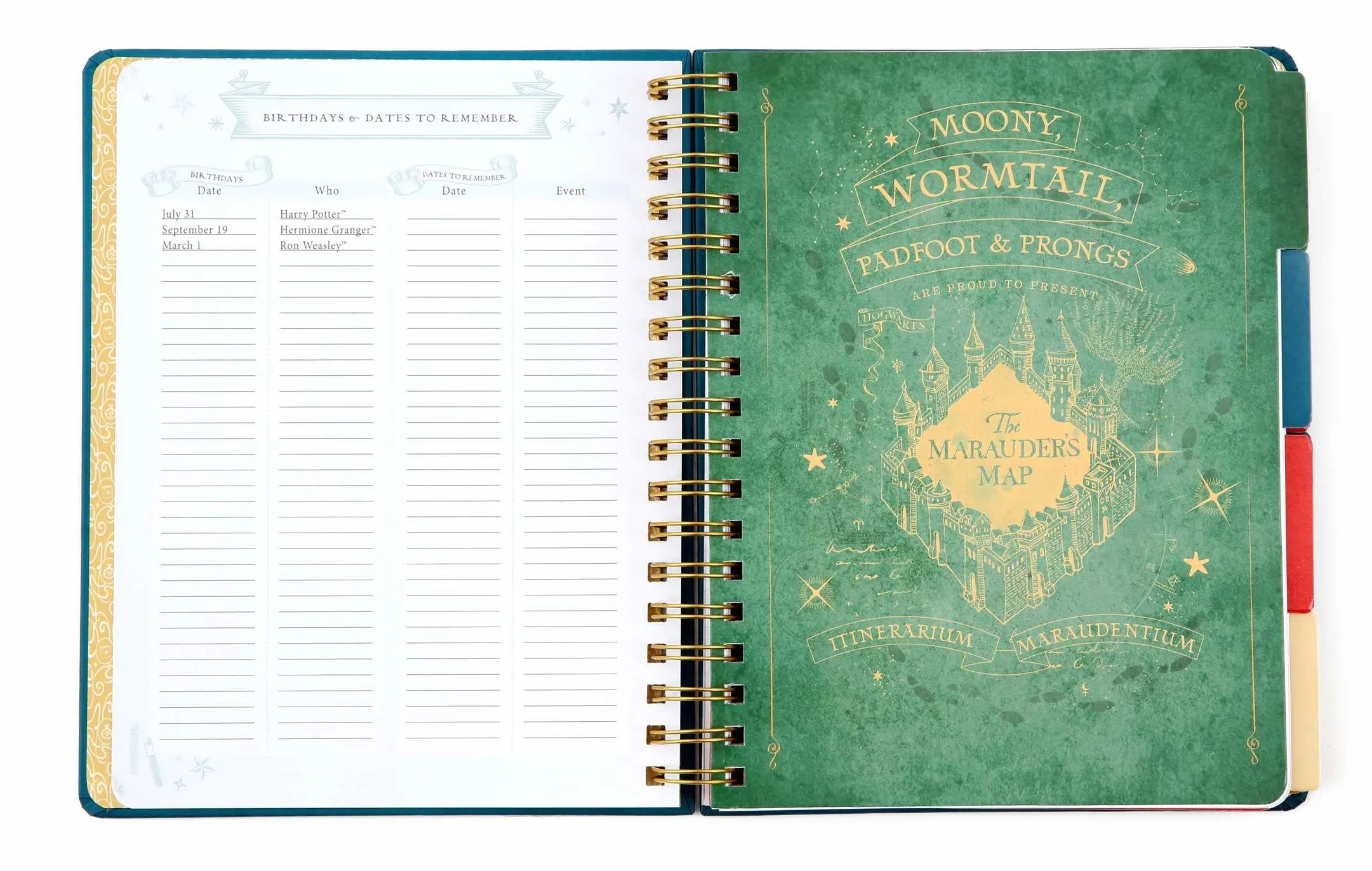 Harry Potter: Spells and Potions 12-Month Undated Planner: (Harry Potter School Planner School, Harry Potter Gift, Harry Potter Stationery, Undated Planner)