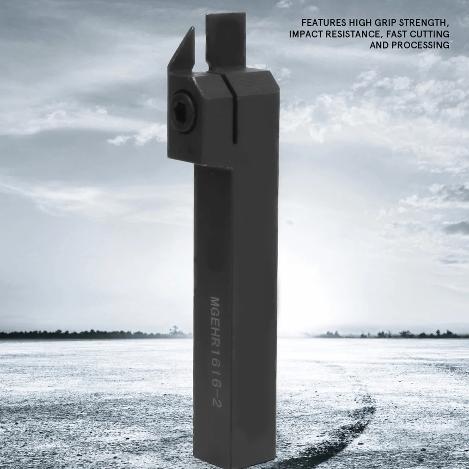 MGEHR1616-2 100mm narzędzie tnące tokarka metalowa narzędzie tnące tokarka CNC uchwyt narzędziowy + 10-częściowe płytki MGMN200-G + klucz do półwykańczania, wykańczania
