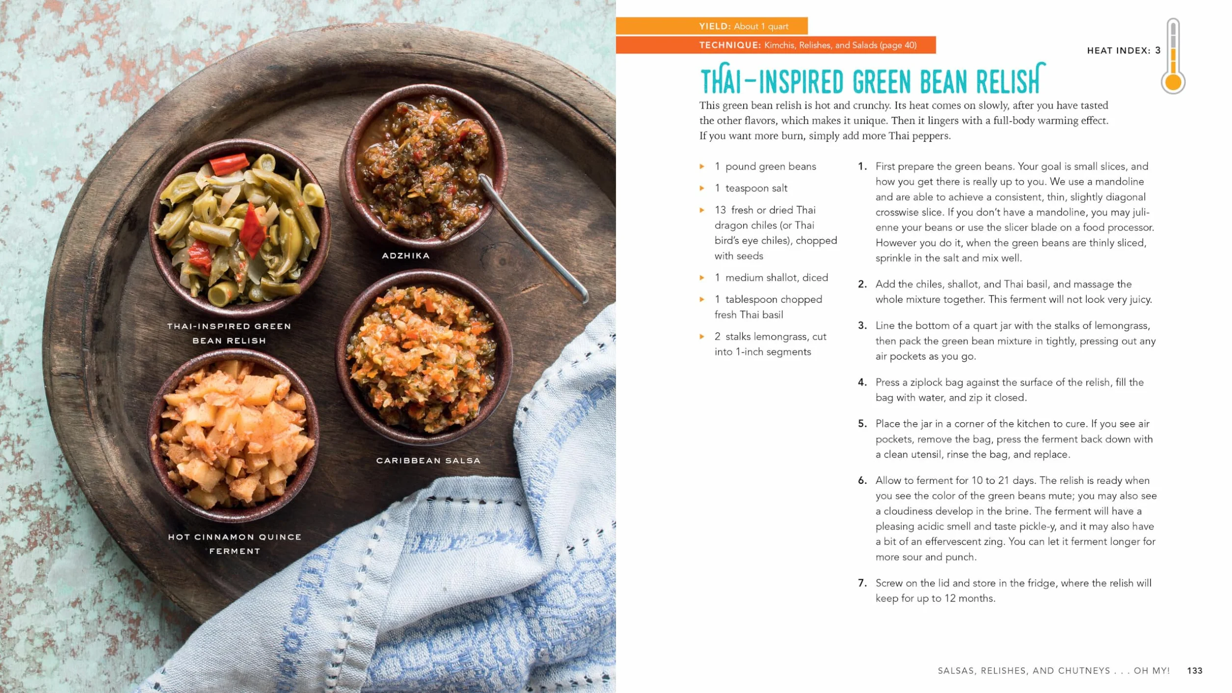 Fiery Ferments: 70 Recipes for Hot Sauces, Spicy Chutneys, Kimchis & Fermented Condiments