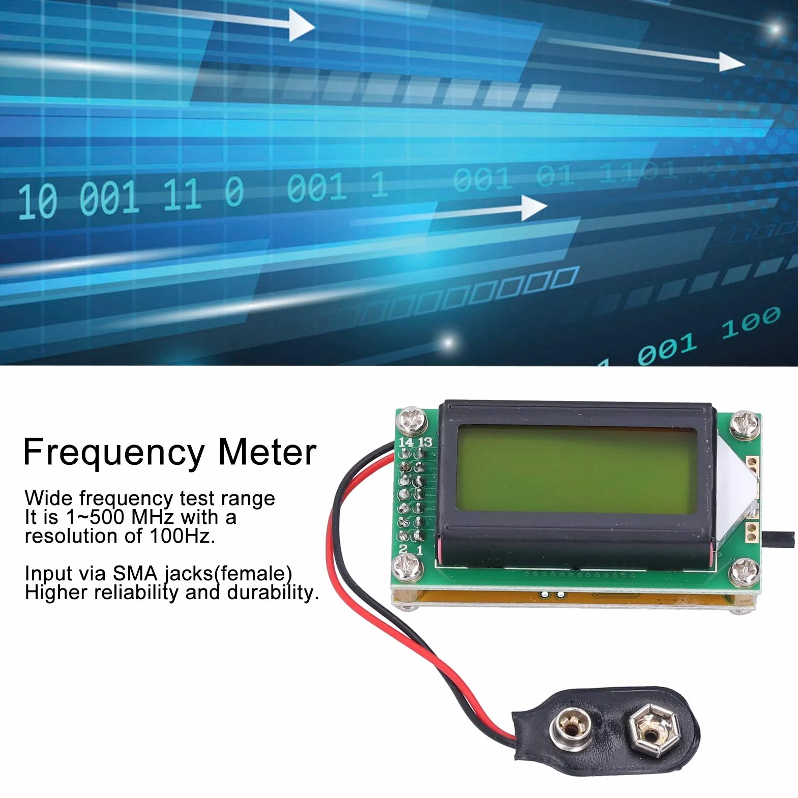 BYS459-1500 Tester 1-500 MHz Moduł testowy miernika częstotliwości