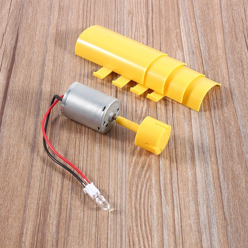 Fydun DIY Kit Małe pionowe turbiny wiatrowe Silnik Breeze Generator energii elektrycznej