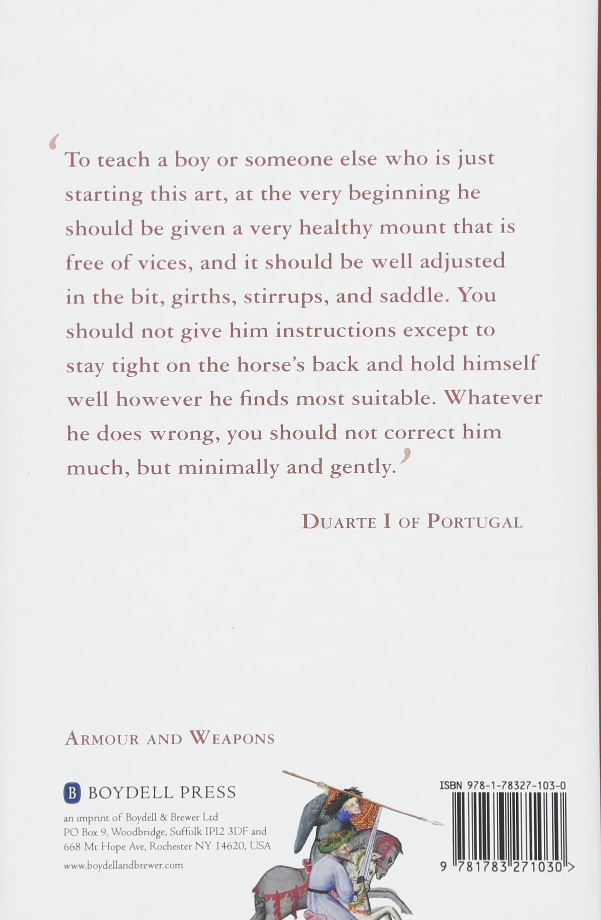 The Book of Horsemanship by Duarte I of Portugal
