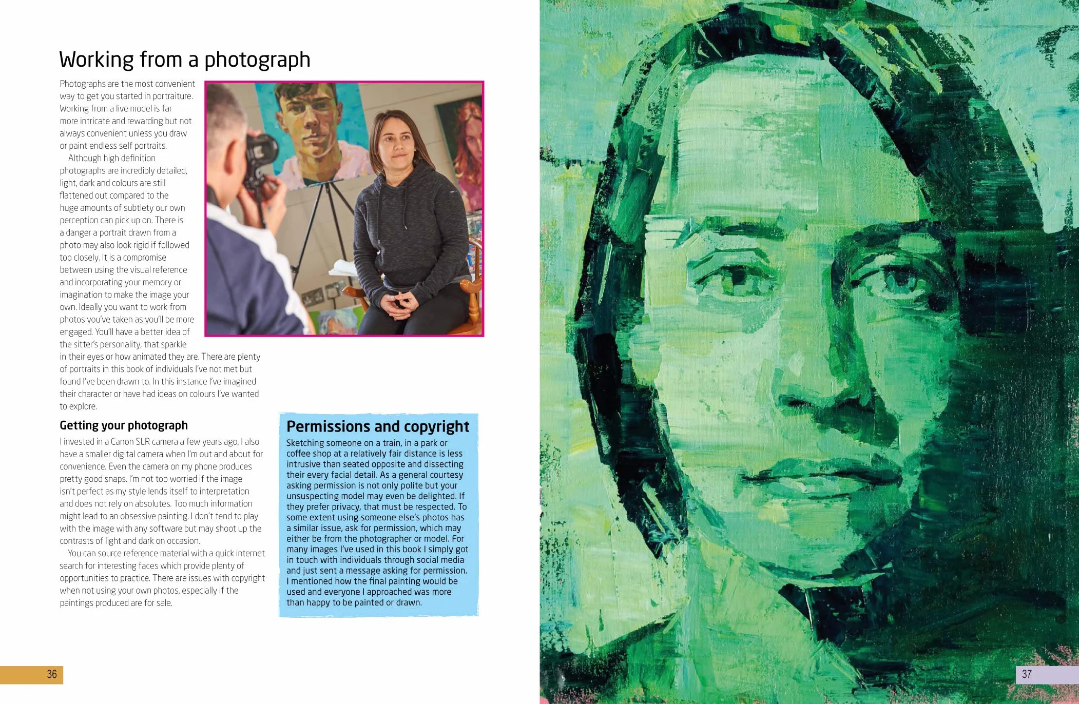 Painting Portraits in Acrylic: A Practical Guide to Contemporary Portraiture