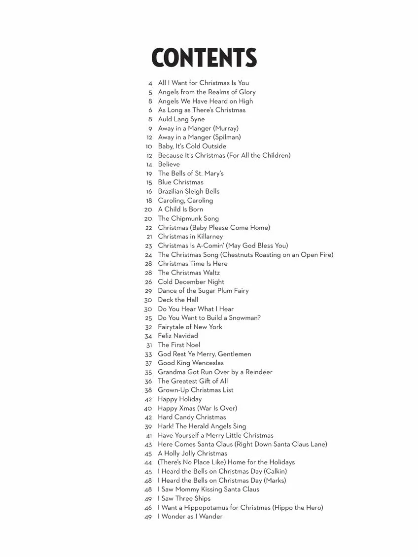101 Christmas Songs for Violin