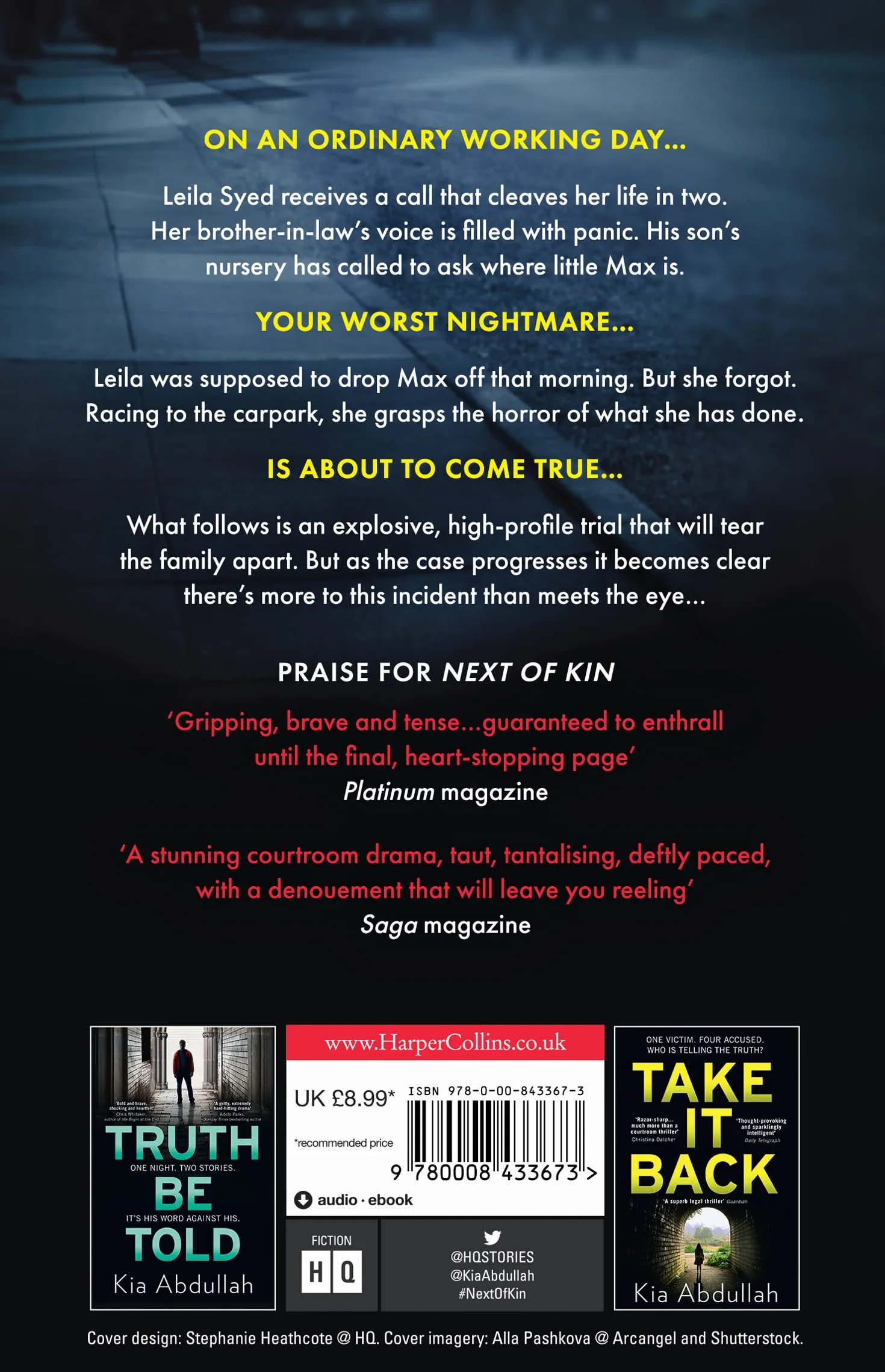 Next of Kin: Psychological Legal Crime Thriller