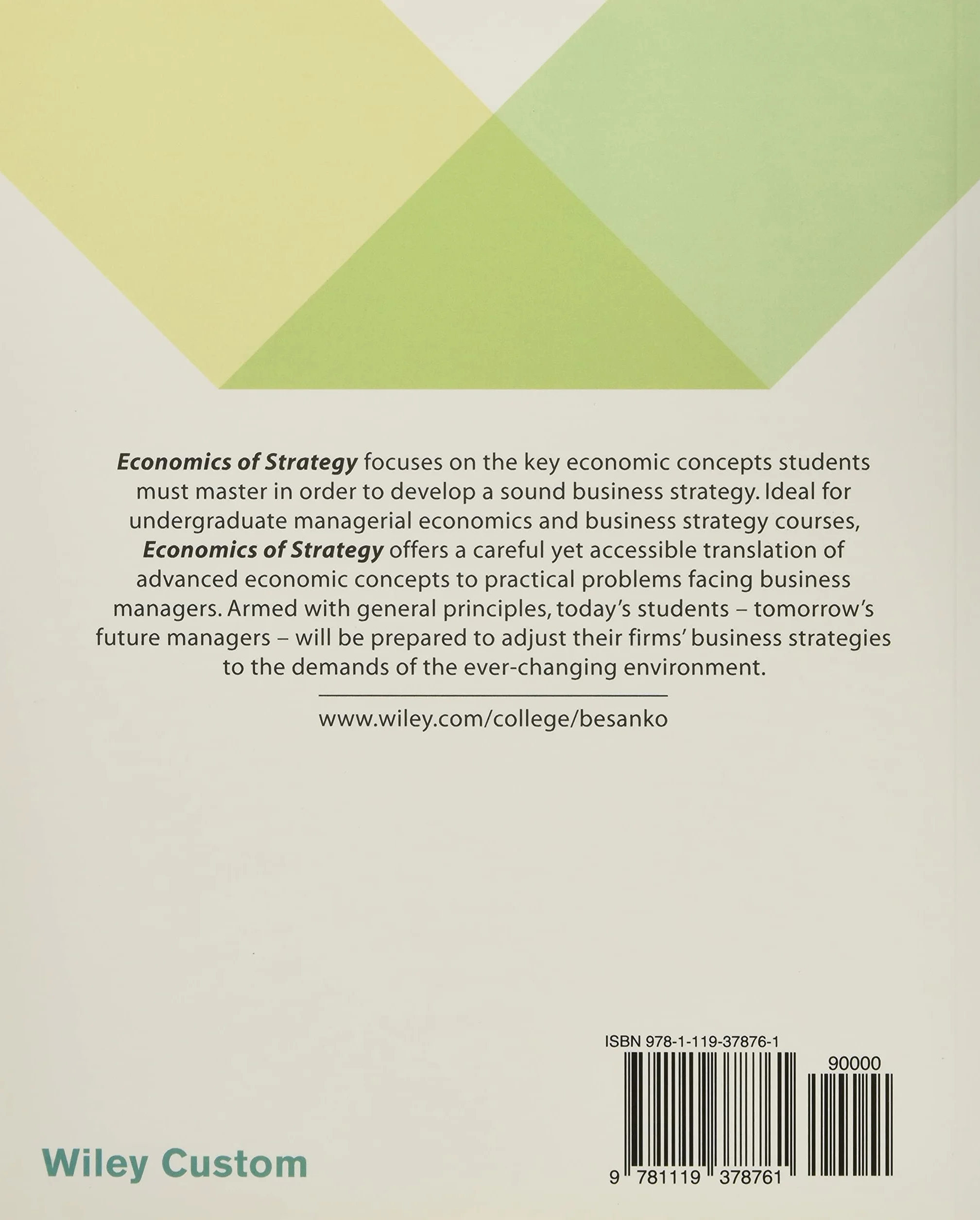 Economics of Strategy