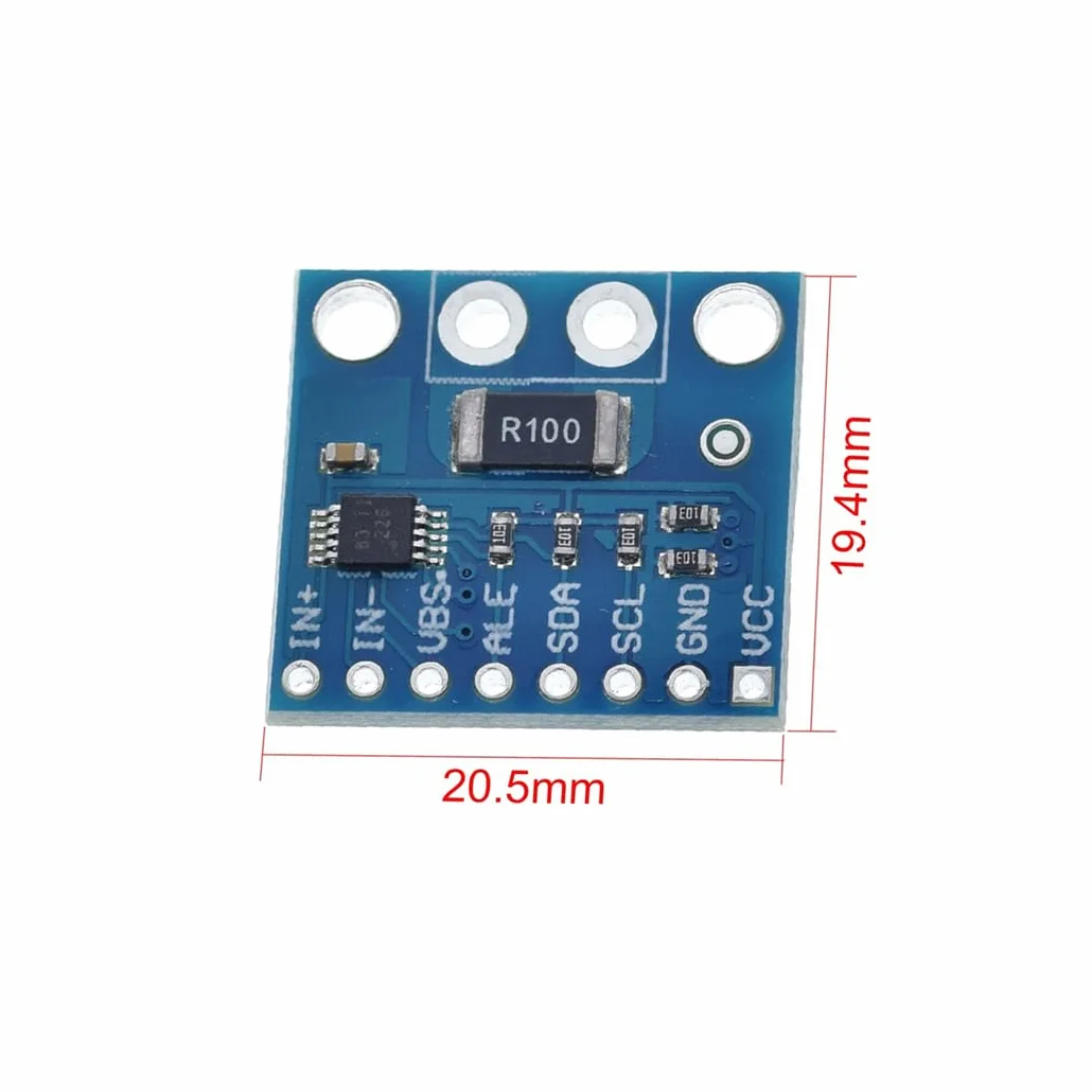 INA226 I2C IIC dwukierunkowy czujnik monitoringu prądu monitora mocy Hailege 2 szt.