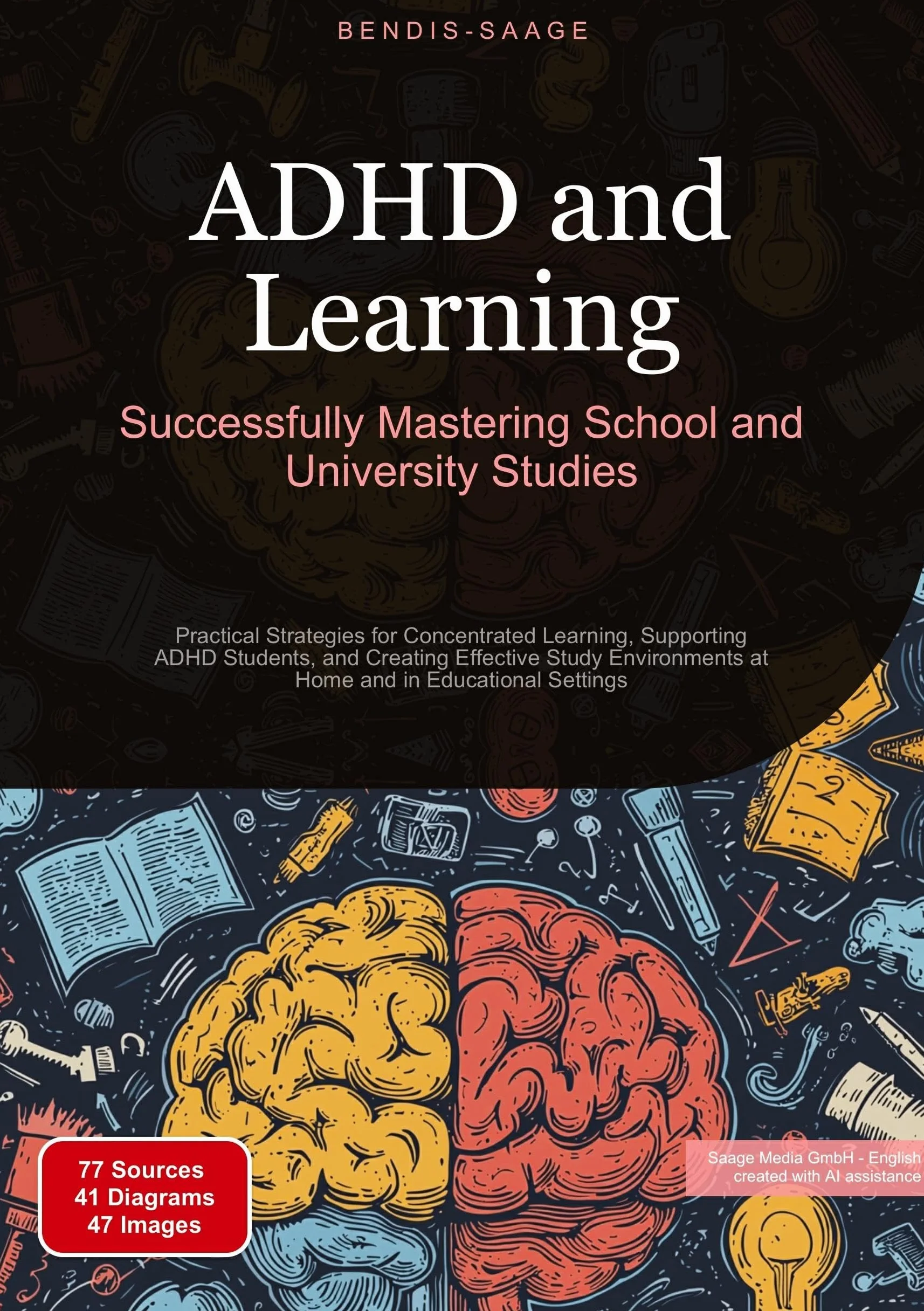 ADHD and Learning: Successfully Mastering School and University Studies: Practical Strategies for Concentrated Learning, Supporting ADHD Students, and ... at Home and in Educational Settings: 4