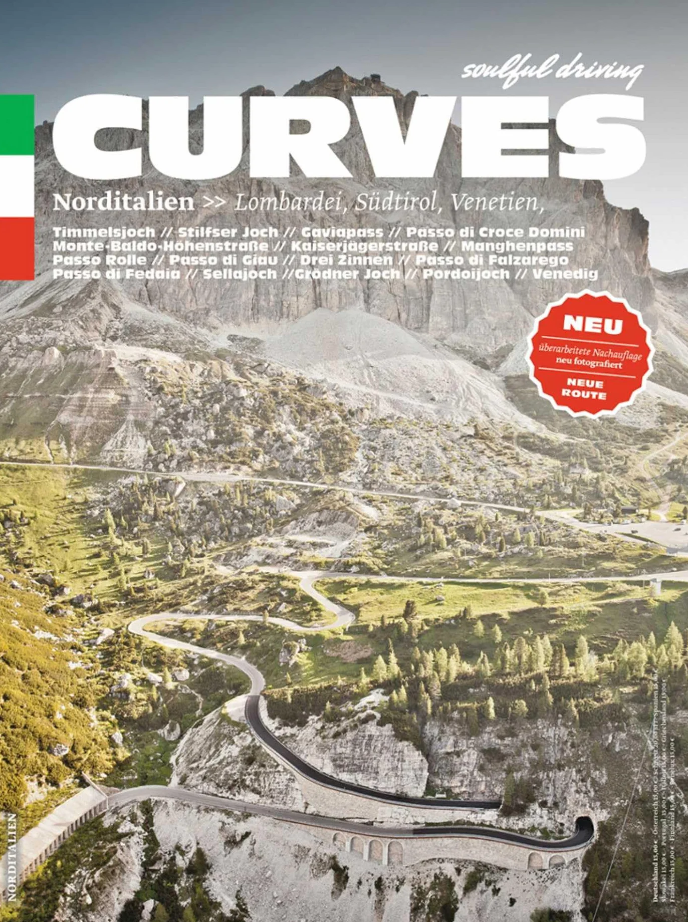 Curves: Northern Italy: Lombardy, South Tyrol, Veneto