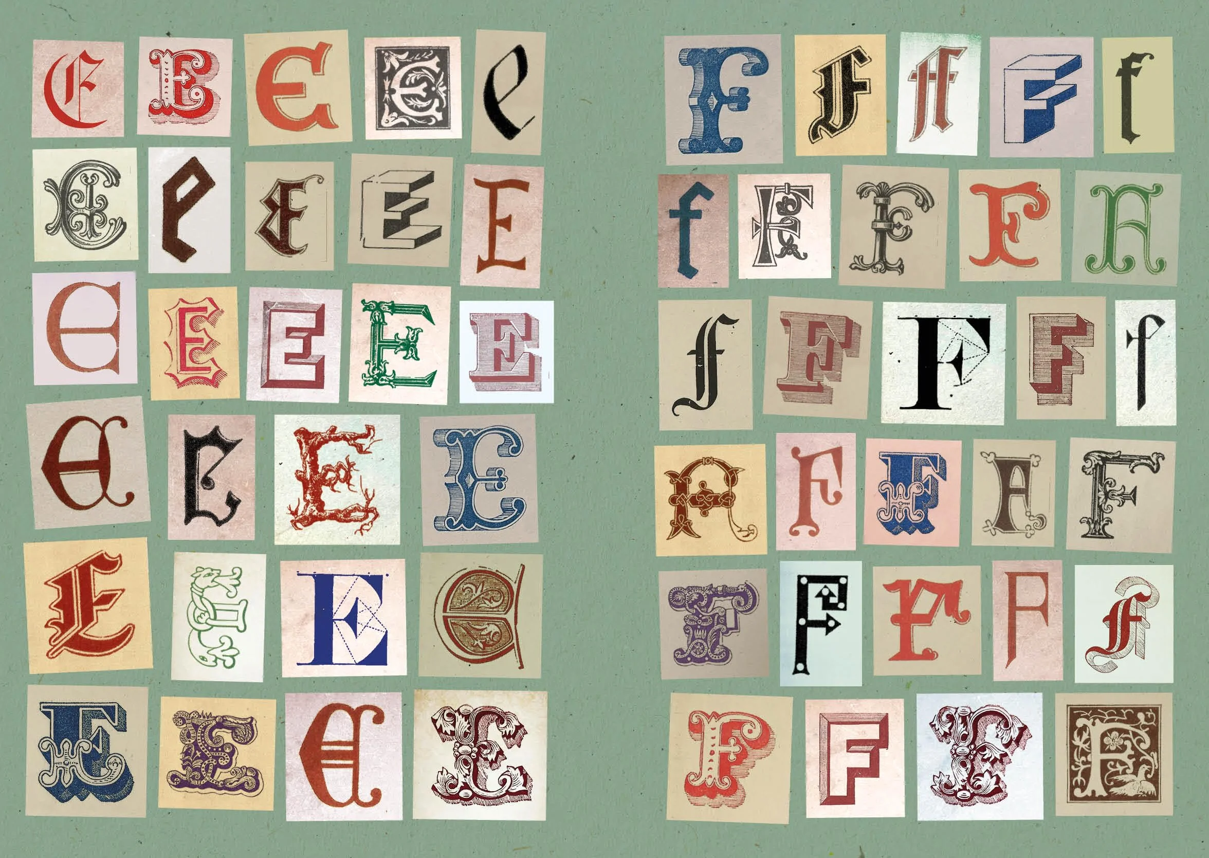 Ye Olde Ransom Note Sticker Book /anglais: Over 2000 Peel-Off Letters for Your Anonymous Messages