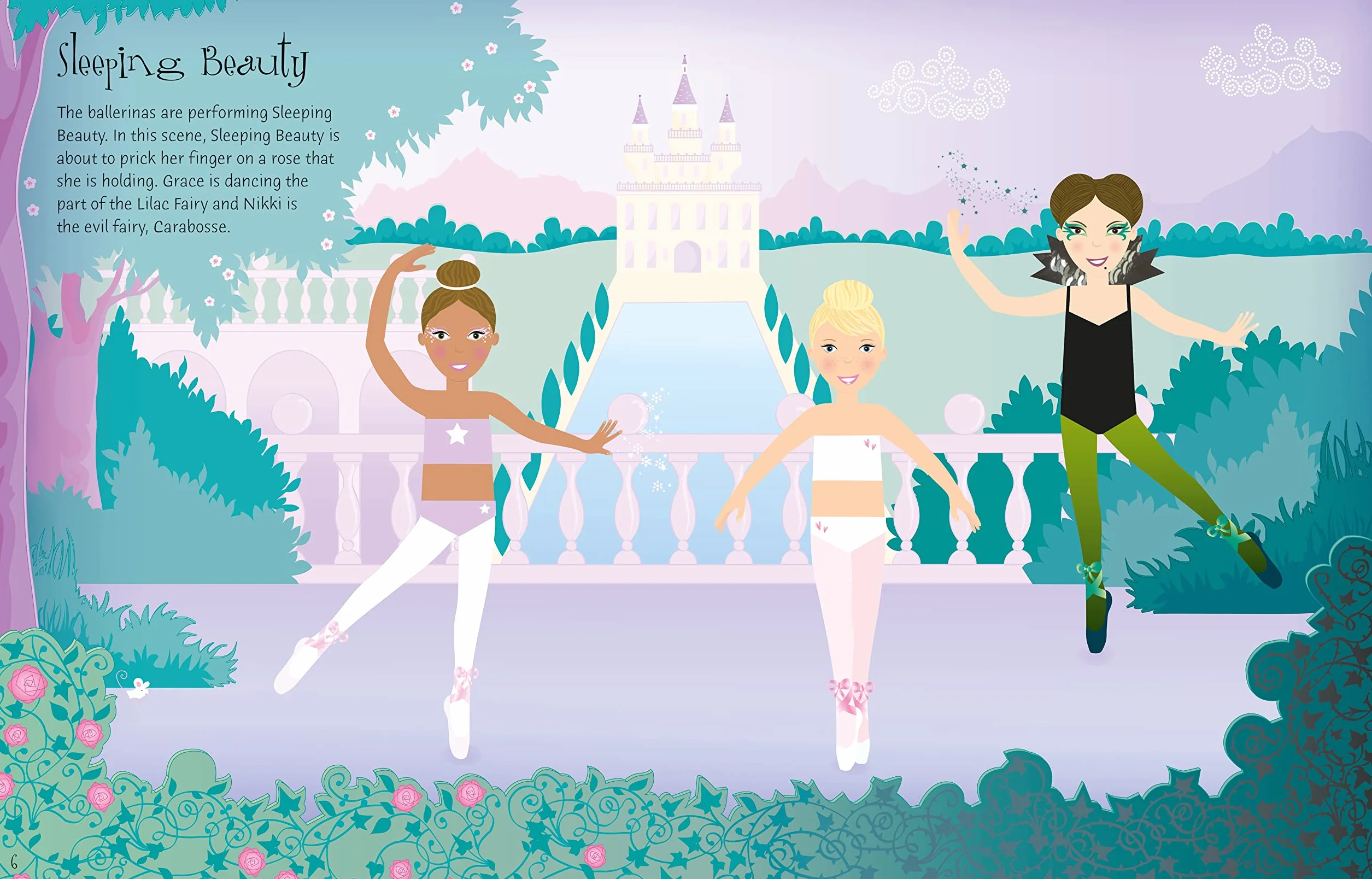 Sticker Dolly Dressing Ballerinas: 1
