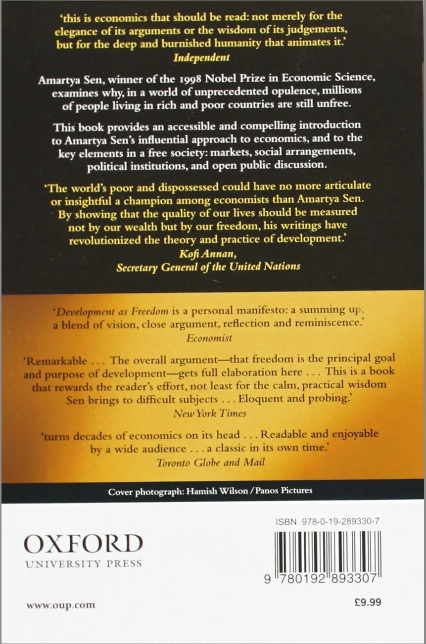 Development as Freedom