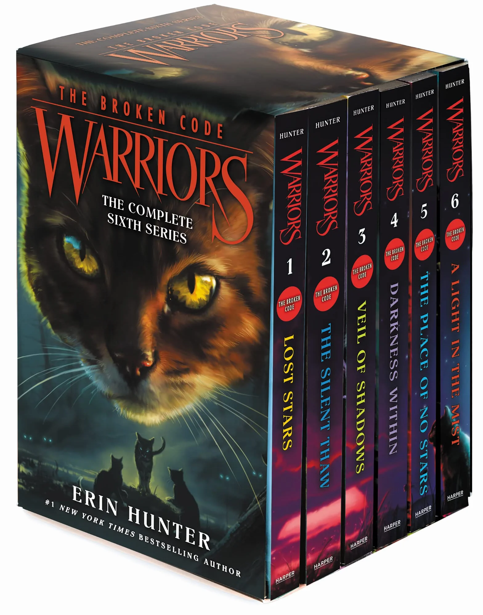 Warriors: The Broken Code Box Set Volumes 1-6