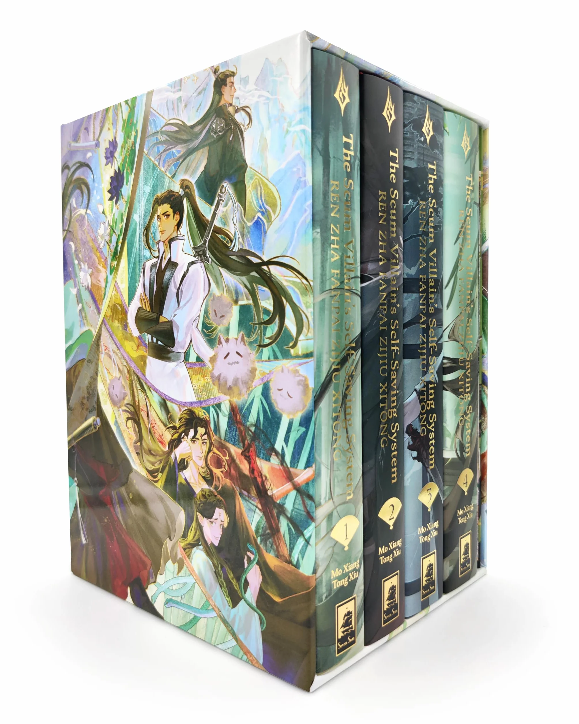 The Scum Villain's Self-Saving System: Ren Zha Fanpai Zijiu Xitong Deluxe Hardcover Novel Box Set 1