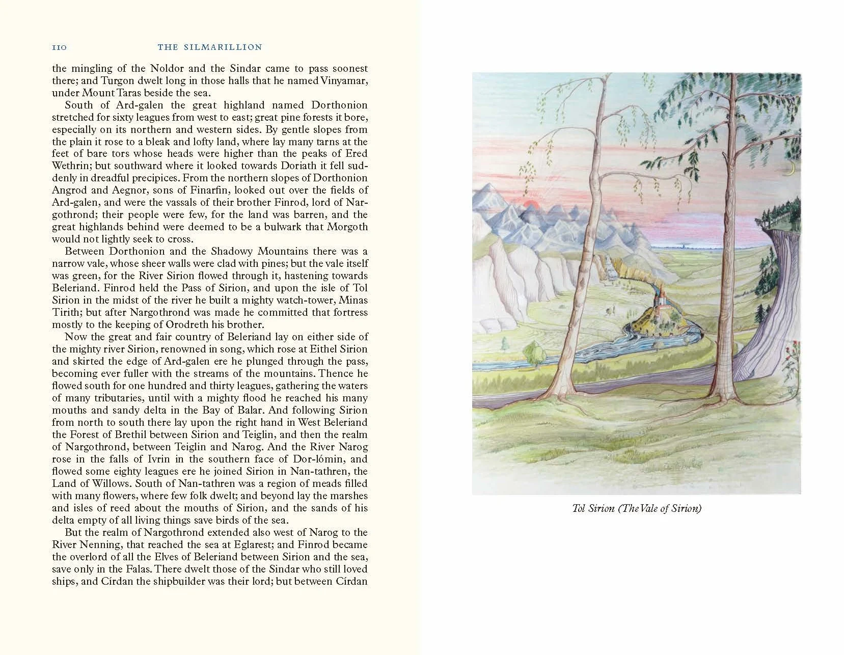 The Silmarillion Illustrated by J.R.R. Tolkien
