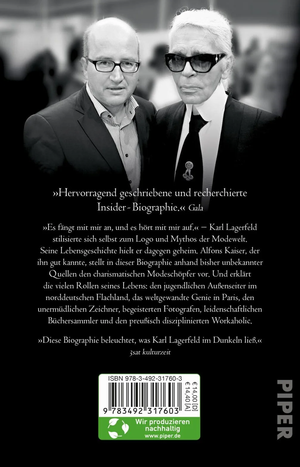 Karl Lagerfeld: Ein Deutscher in Paris | Das Leben einer Ikone - SPIEGEL-Bestseller Taschenbuch