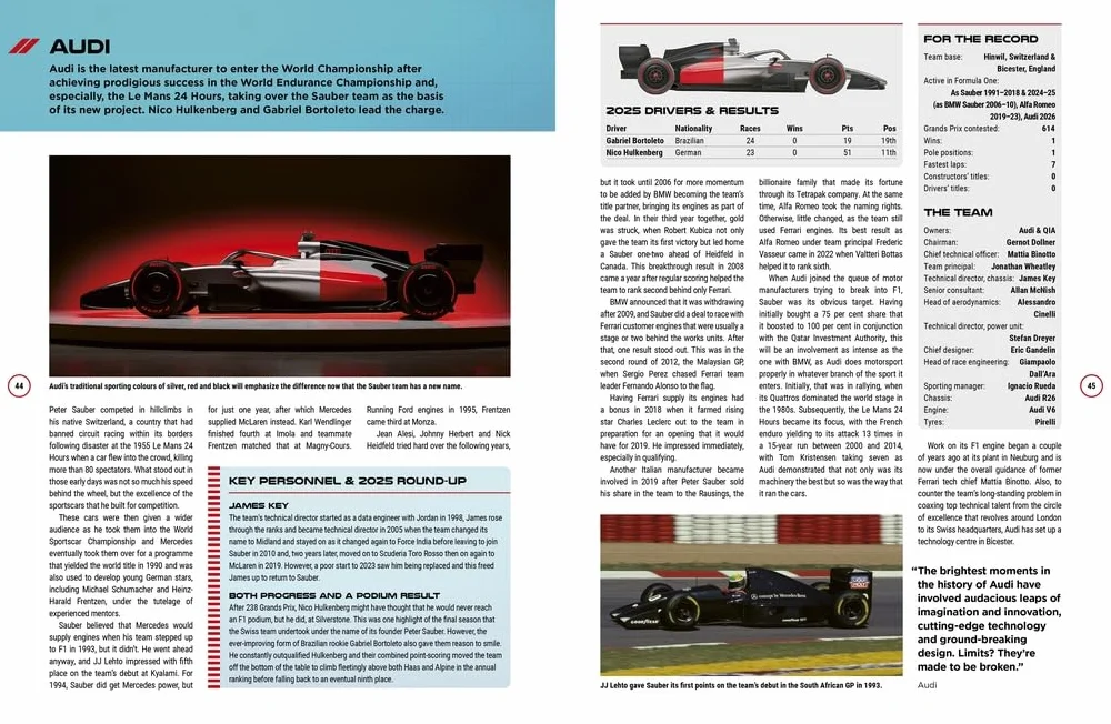Formula One 2026: The World's Bestselling Grand Prix Guide