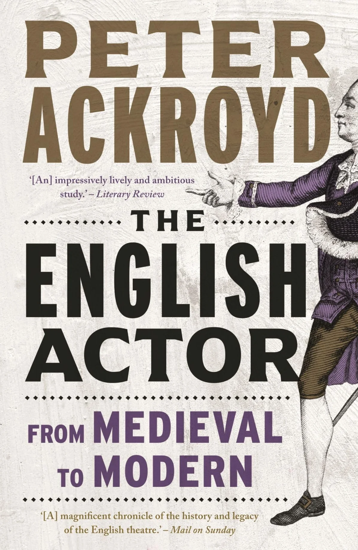 The English Actor: From Medieval to Modern