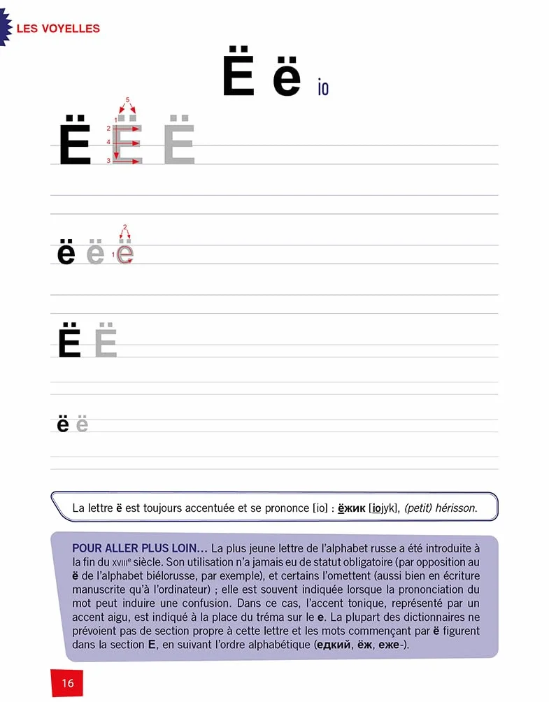 Russe: Les bases