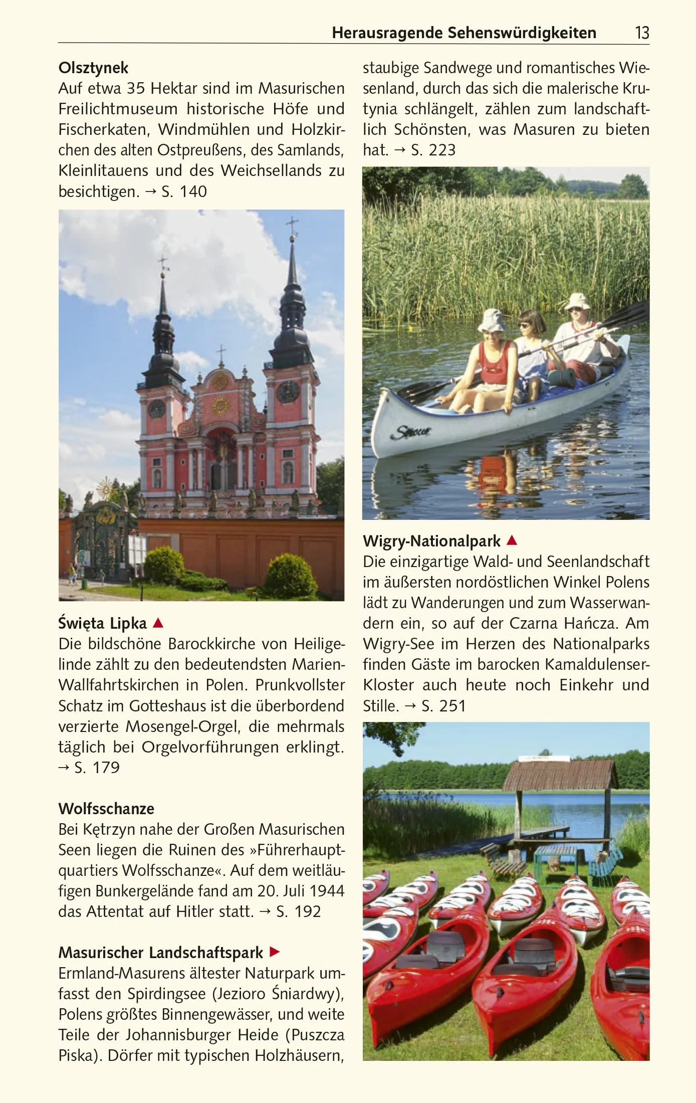 TRESCHER Reiseführer Masuren: Marienburg, Danzig, Thorn