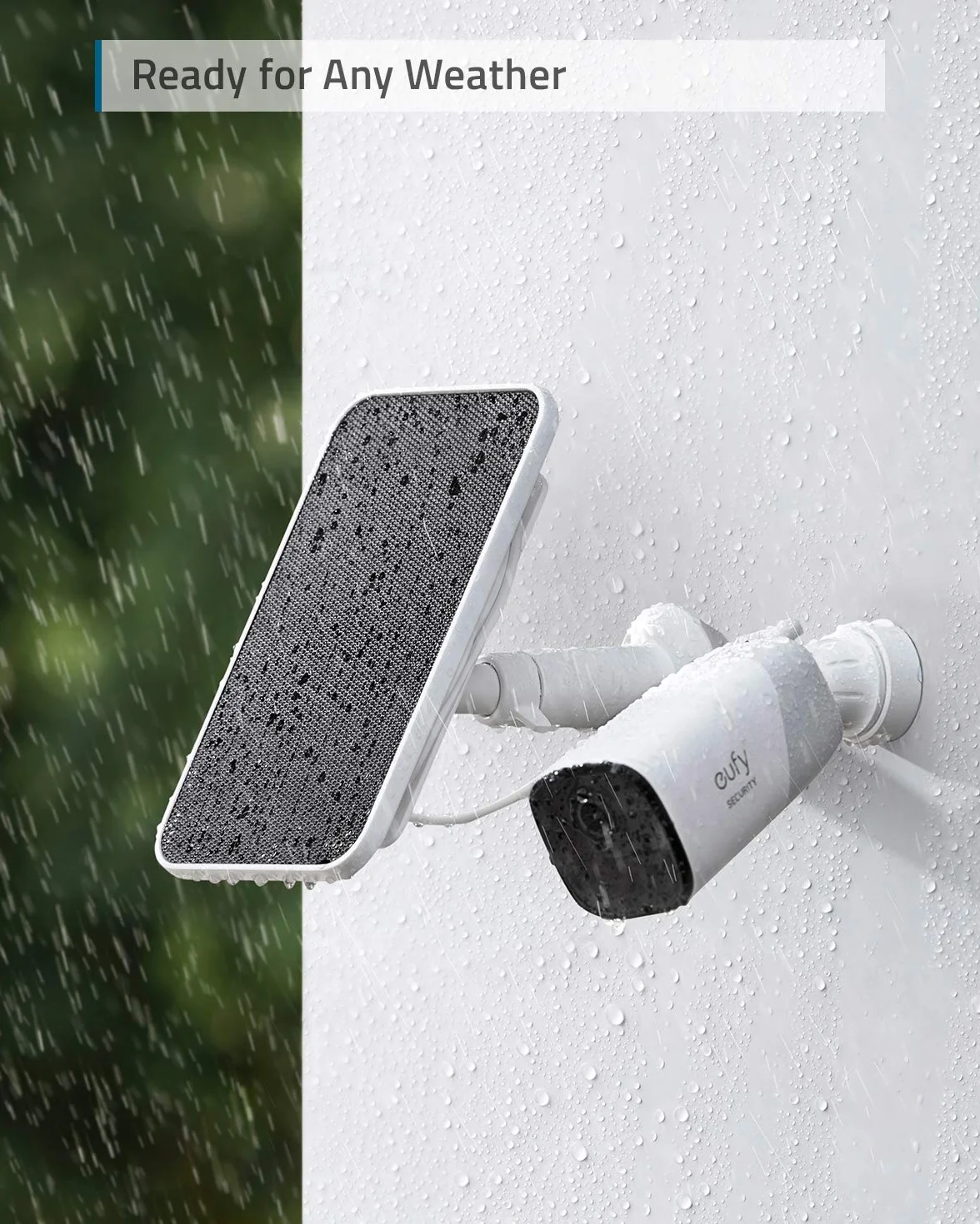 Eufy panel słoneczny 2,6 W do eufyCam, IP65, ciągłość zasilania