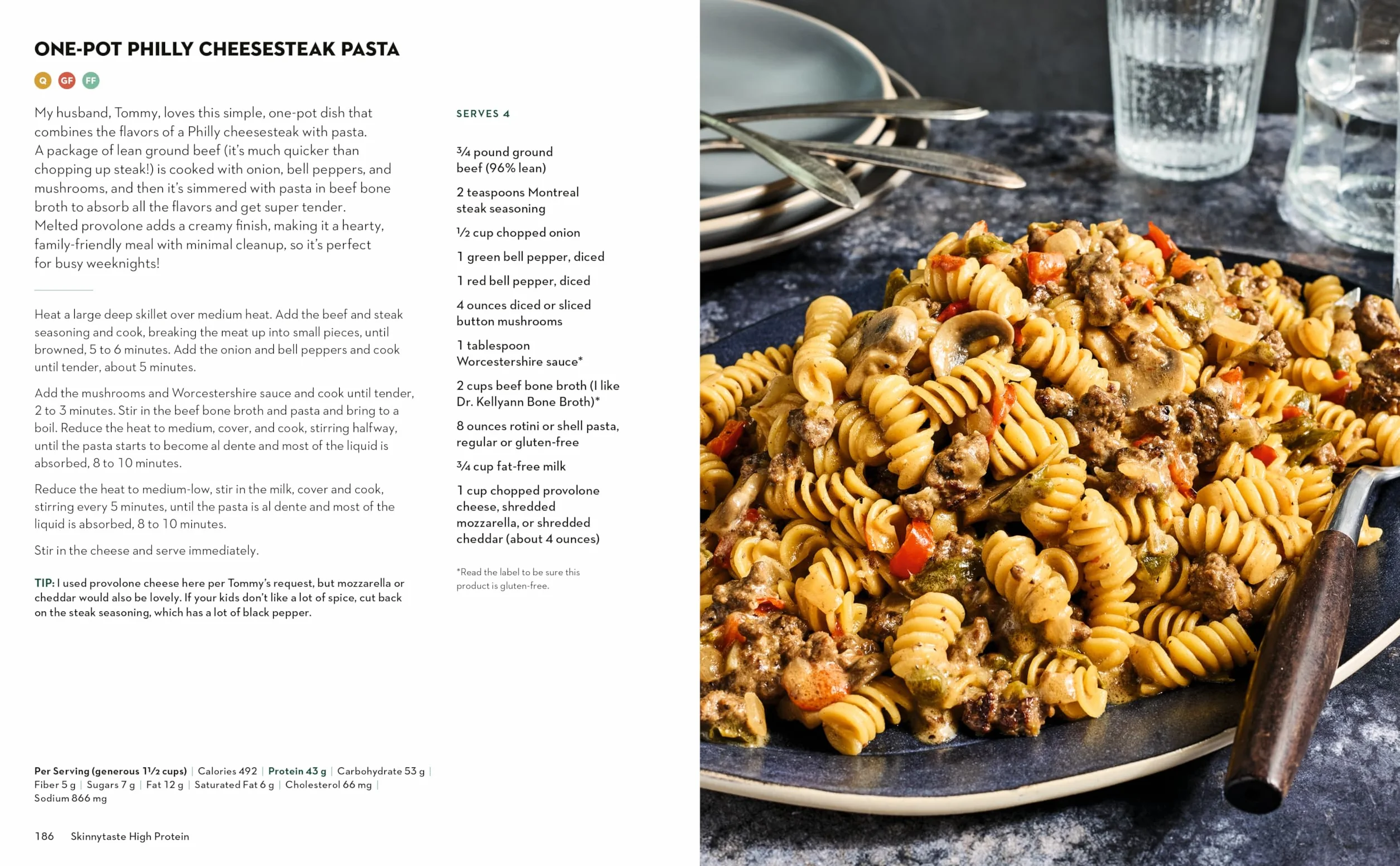 Skinnytaste High Protein: 100 Healthy Simple Recipes Cookbook