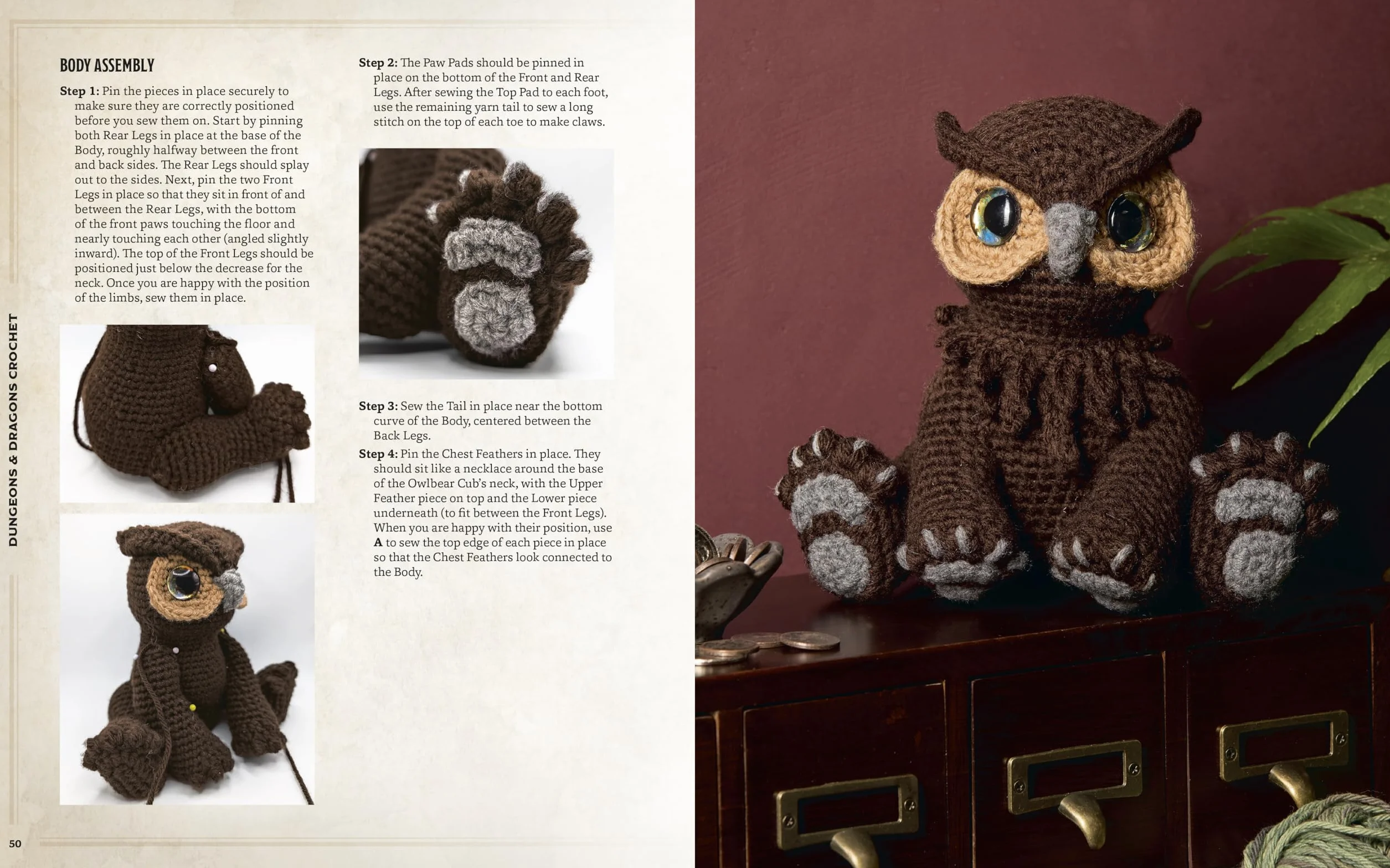 Dungeons & Dragons Crochet: A Book of Many Patterns