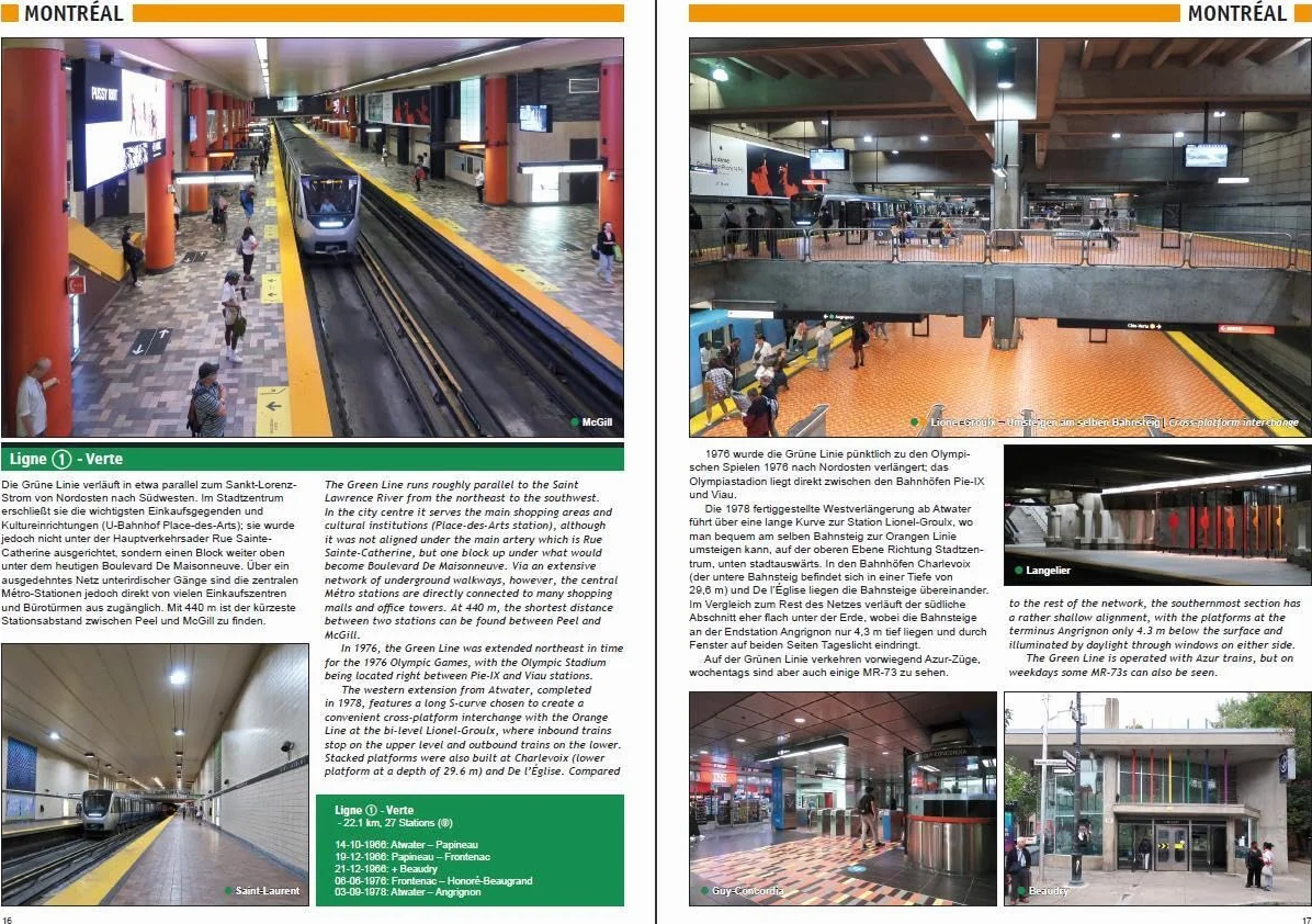 Urban Rail in Canada: U-Bahn, Stadtbahn, Straßenbahn, S-Bahn
