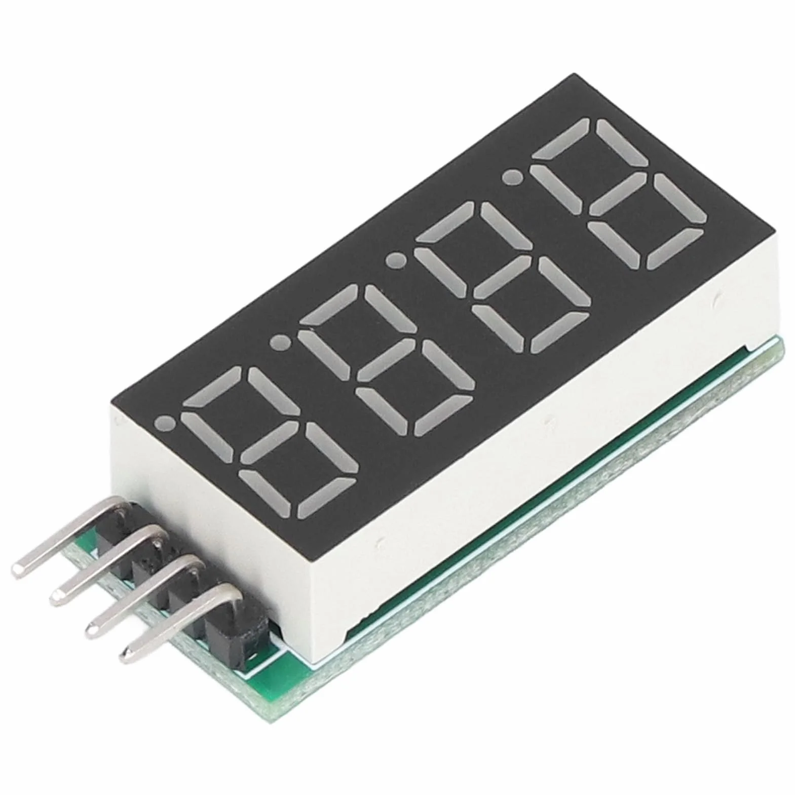 4-Cyfrowy 7-segmentowy 4-Cyfrowy I2C, moduł LED LED Cyfrowy moduł Wyświetlacza moduł Rurowy moduł Wyświetlacza LED Interfejs I2C DC 5V/3.3V DM43B04
