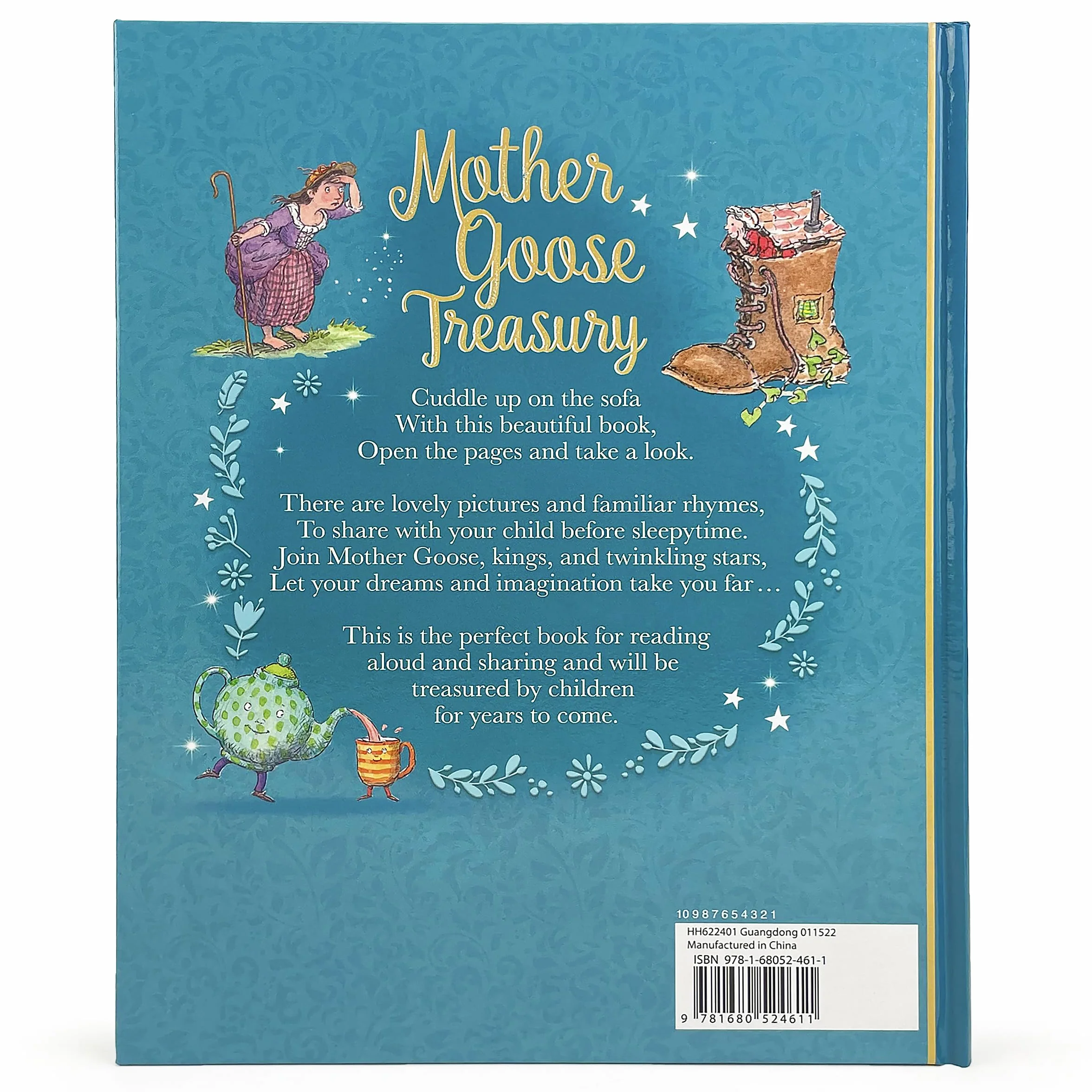 Mother Goose Treasury: A Beautiful Collection of Favorite Nursery Rhymes