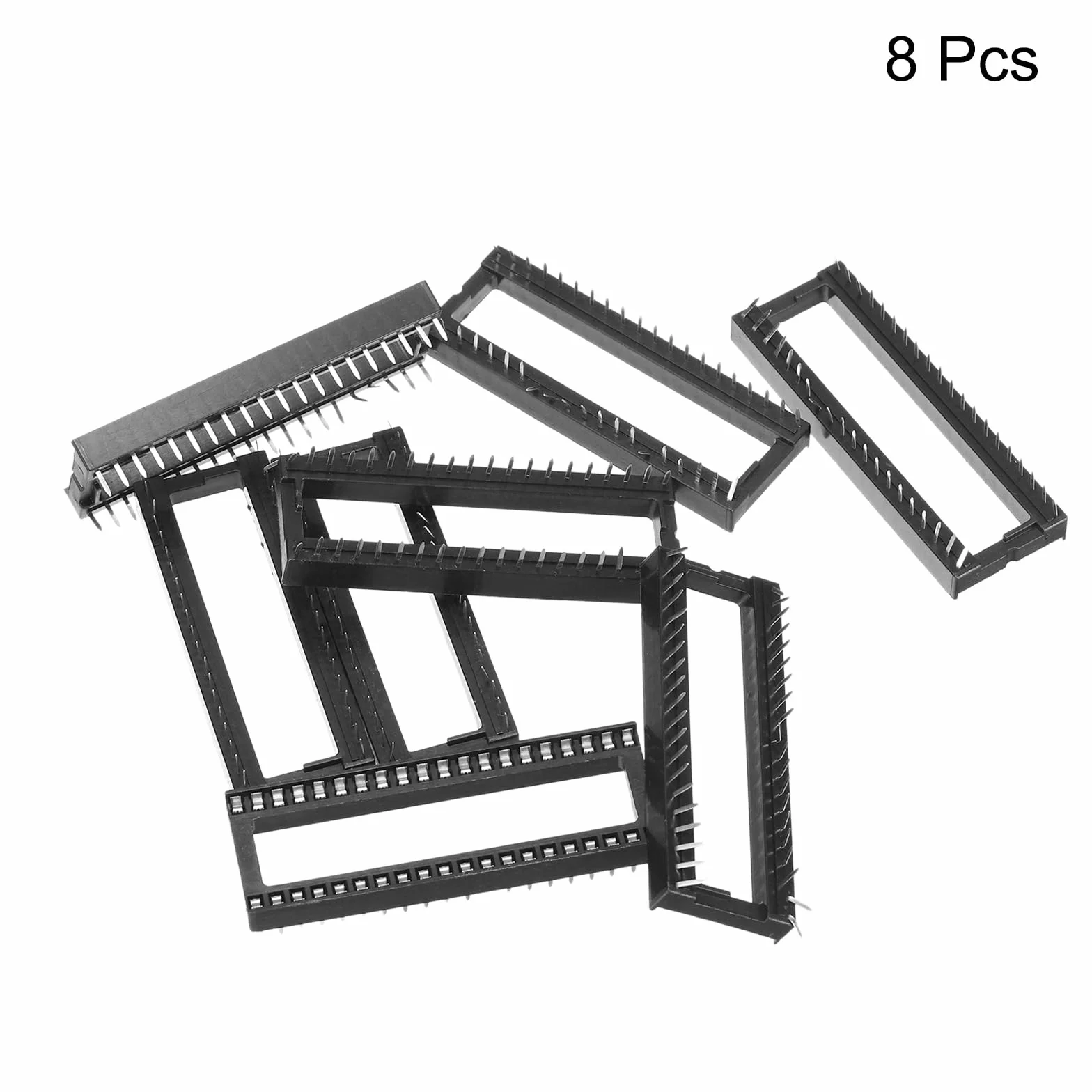 QUARKZMAN 8 szt. Adapter gniazda chipowego Ic z płaskim obwodem 40 pinów do lutowania bramy z podziałką 2,54 mm