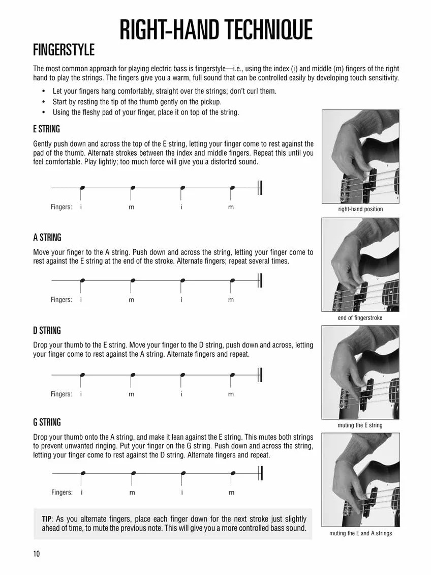Hal leonard electric bass method - complete ed. - contains books 1,2, and 3 -