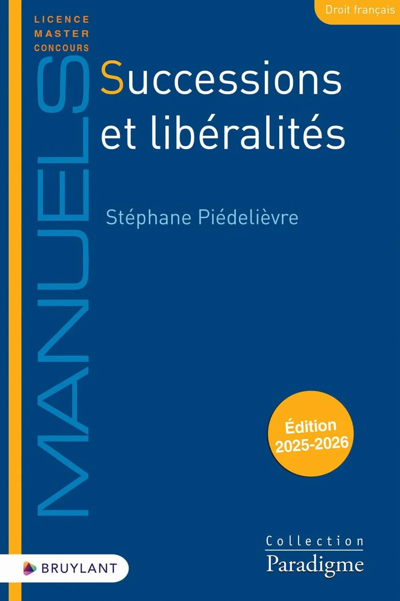 Successions et libéralités