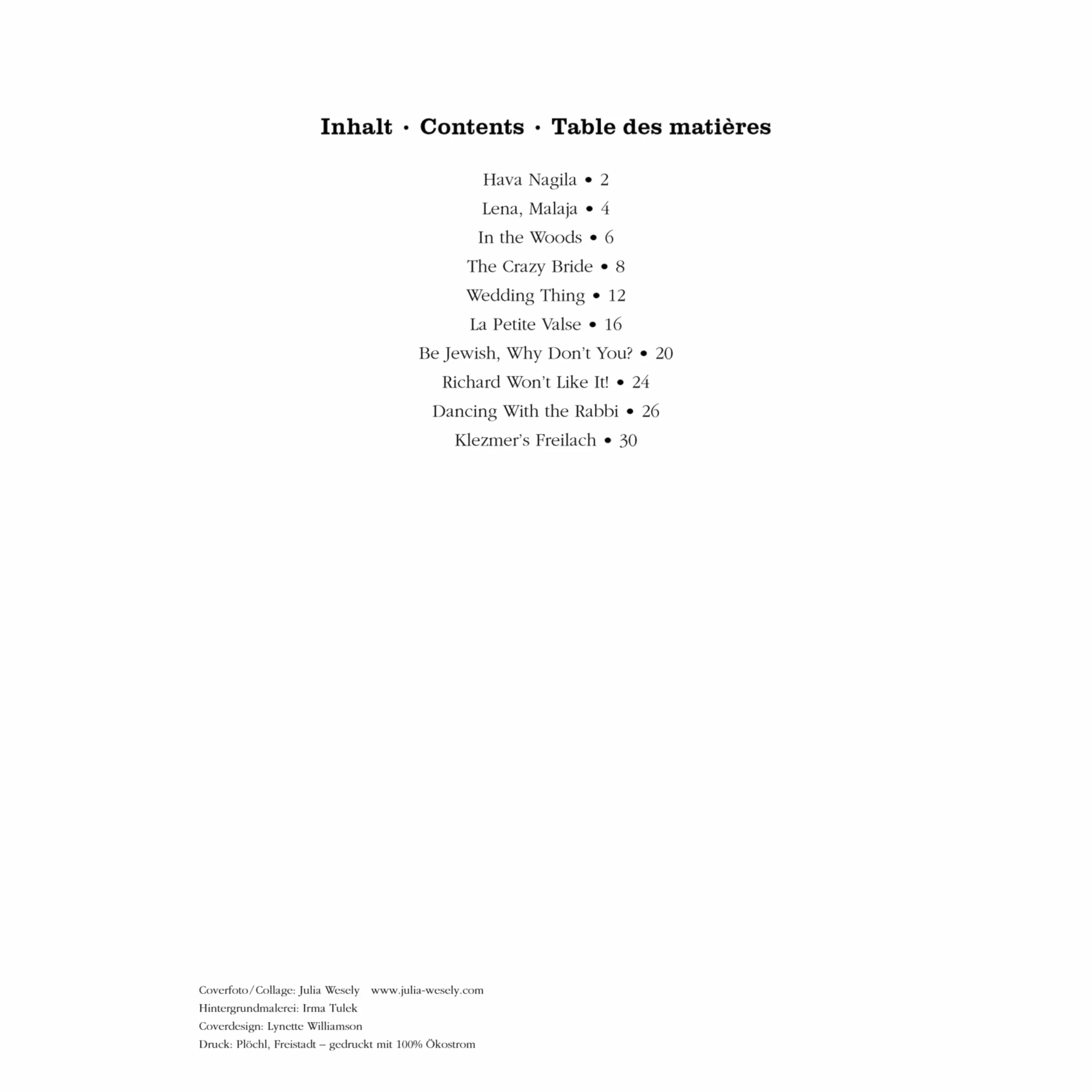 Klezmer & More Violin Duets für 2 Violinen Spielpartitur