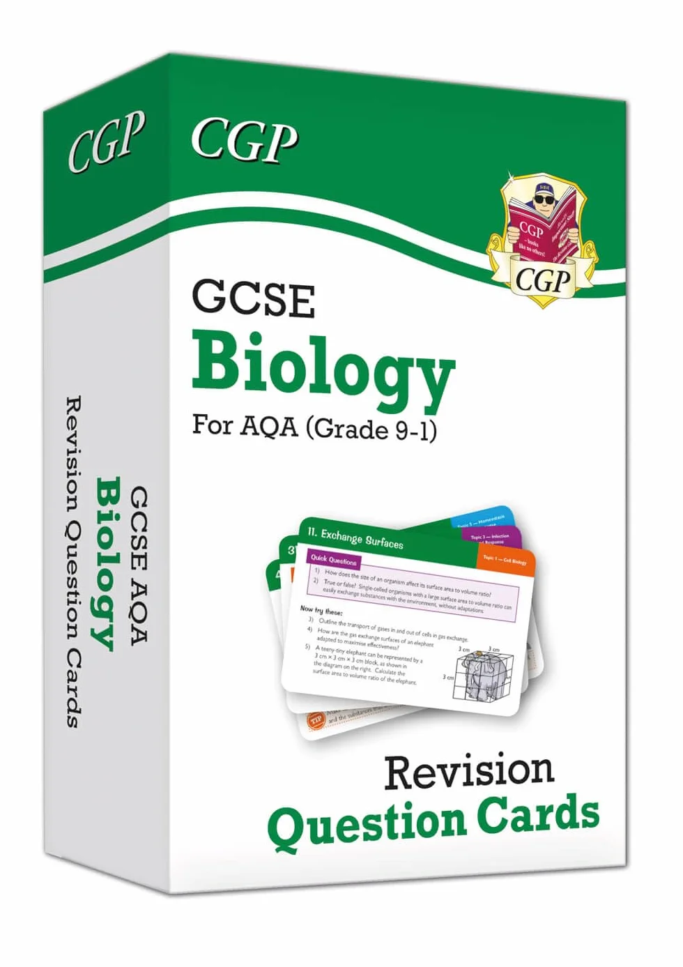 GCSE Biology AQA Revision Question Cards - Q&A cards for quick practice