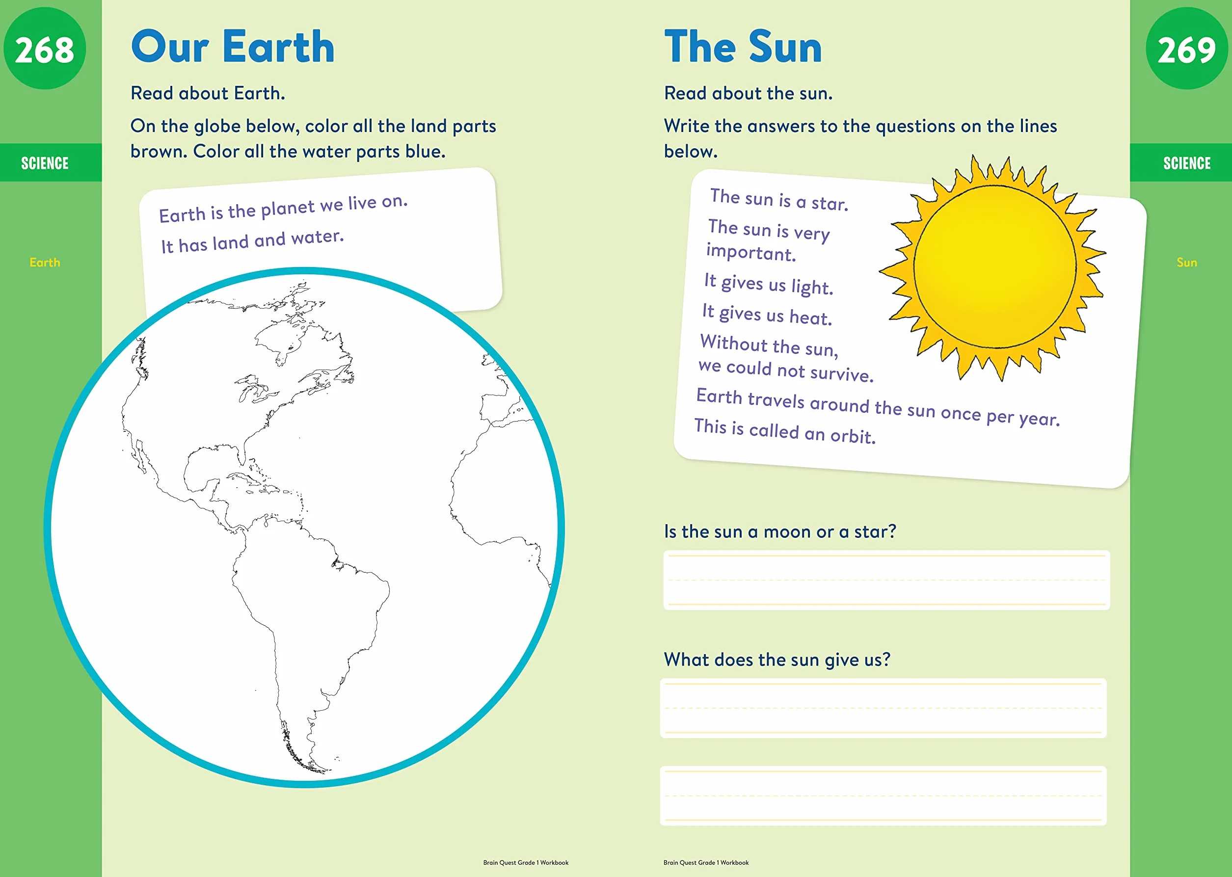 Brain Quest Workbook: 1st Grade Revised Edition