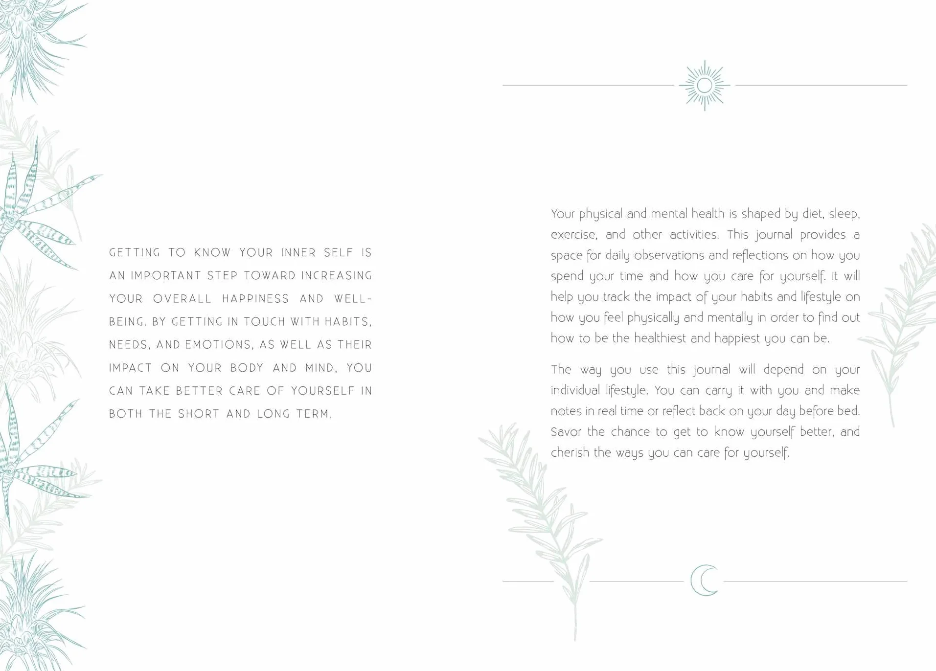 Self-Care: A Day and Night Reflection Journal (90 Days)