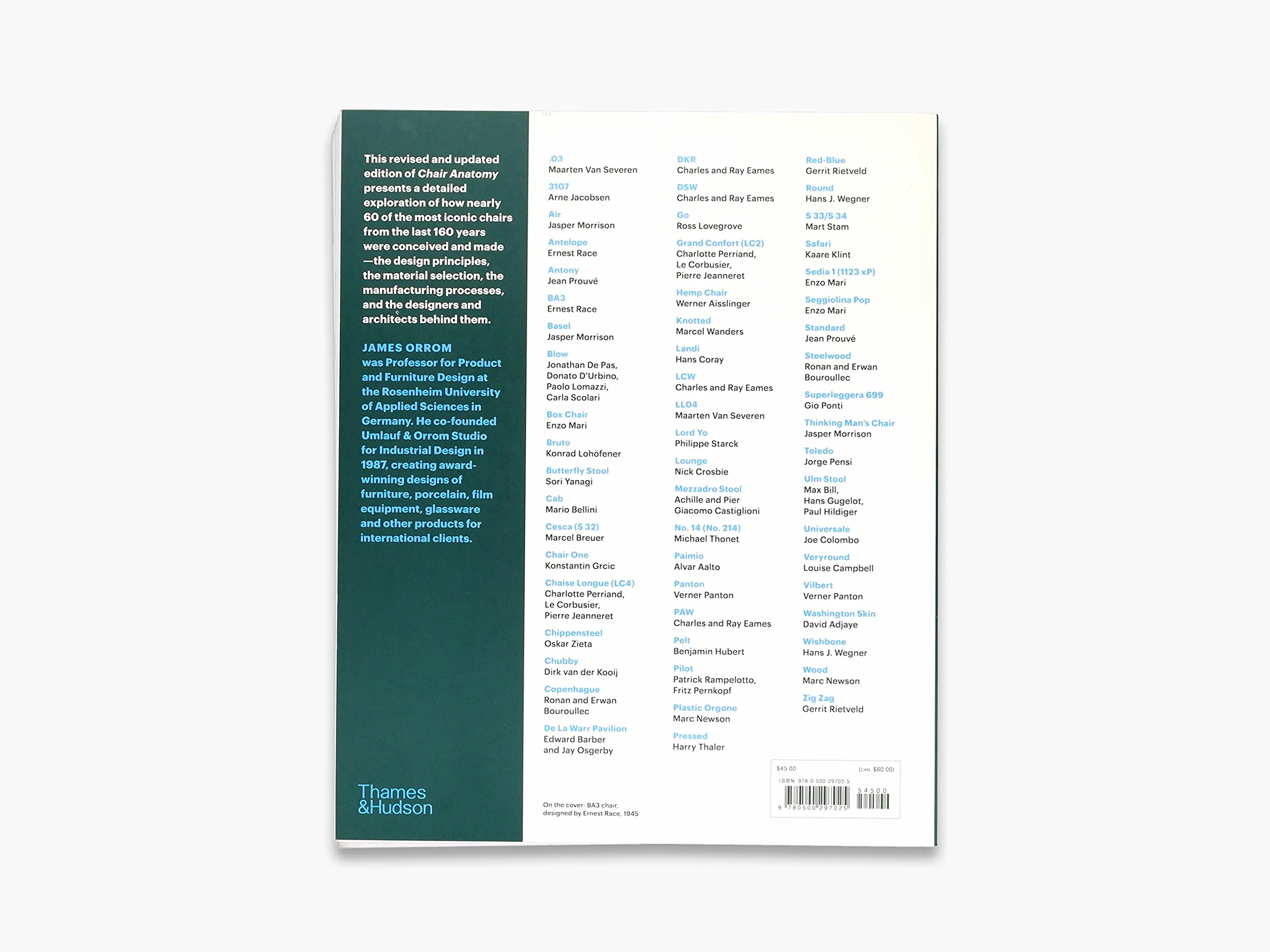 Chair Anatomy: Design and Construction 2nd ed