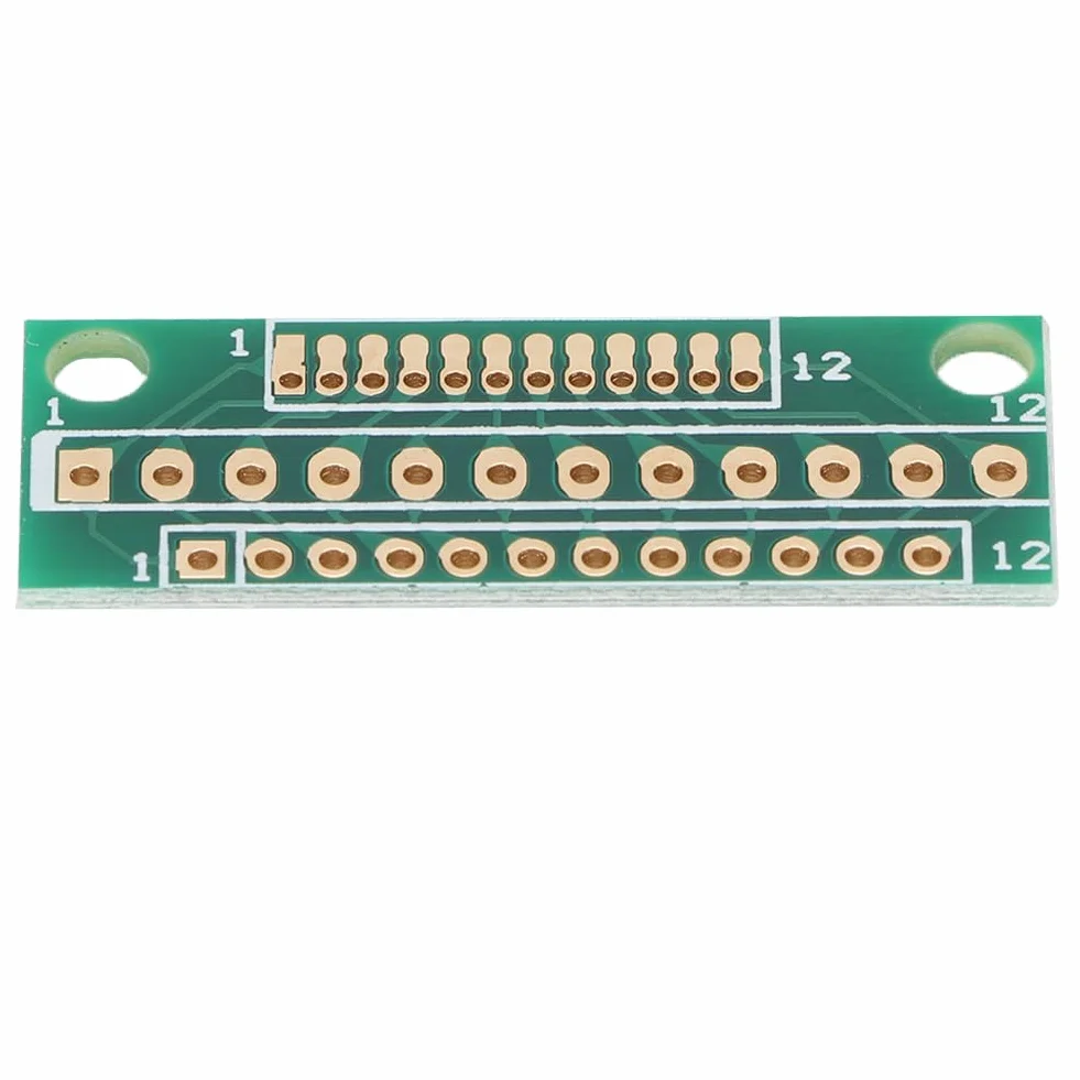 Płyta adaptera 10 szt. 1,27 mm 2,0 mm 2,54 mm 12 pin 3 rzędy 36 otworów adapter płytka do modułów bezprzewodowych