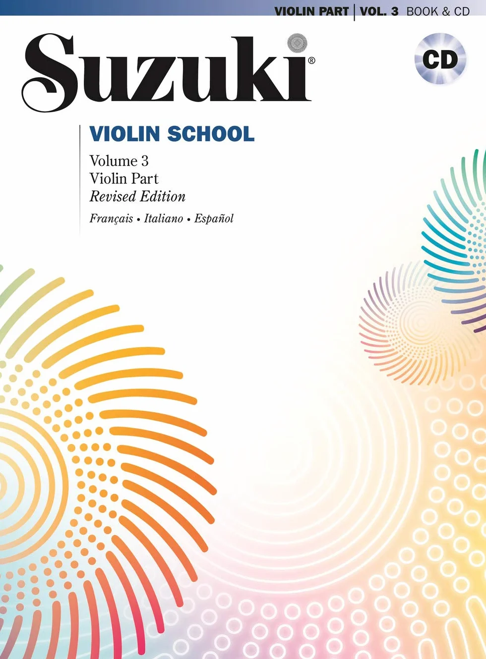 Suzuki violin school 3 ( italian/french/spanish ) - recueil + cd: Vol. 3