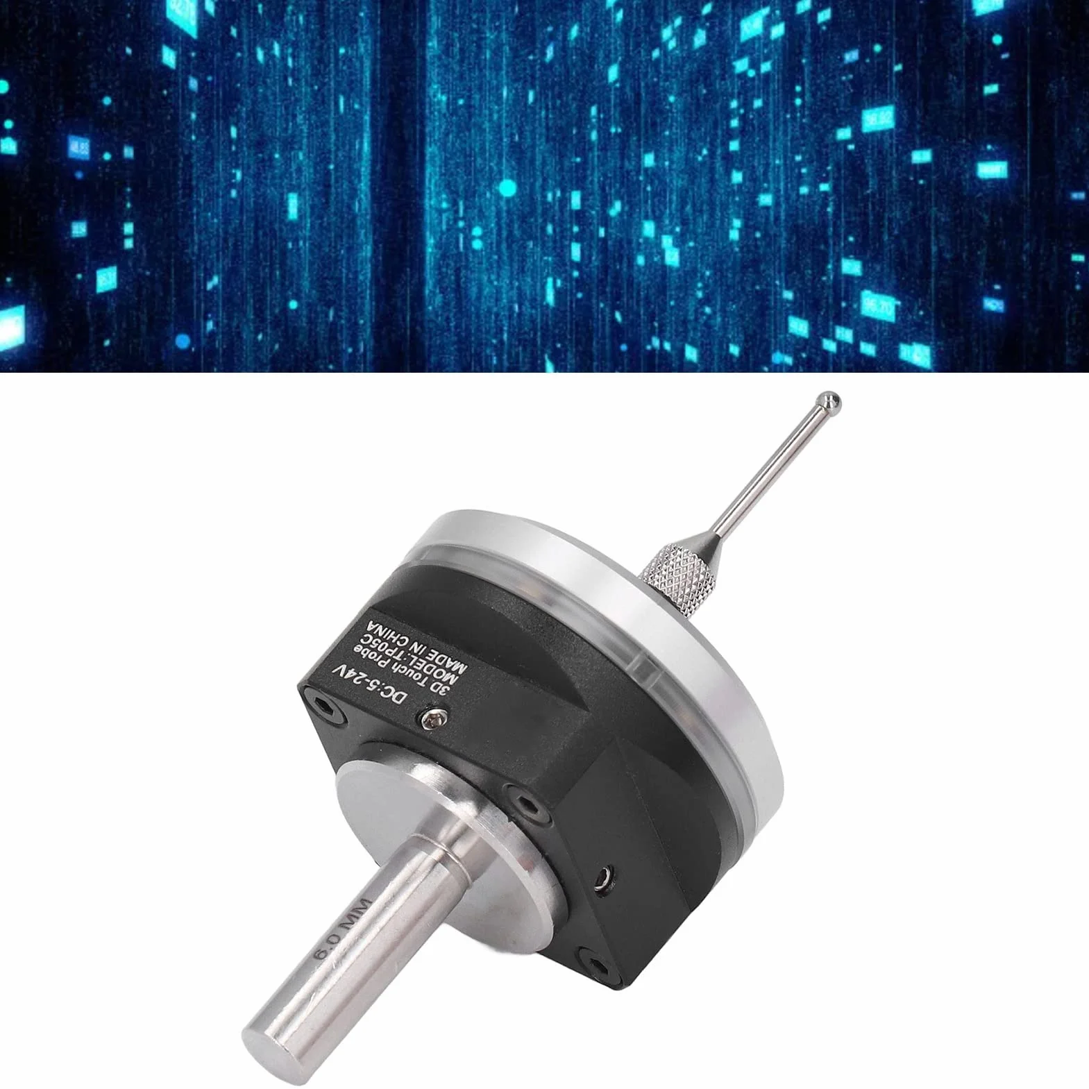 Lokalizator Krawędzi 3D Wysoka Dokładność Stal Wolframowa DC 5~24V do CNC Mach3
